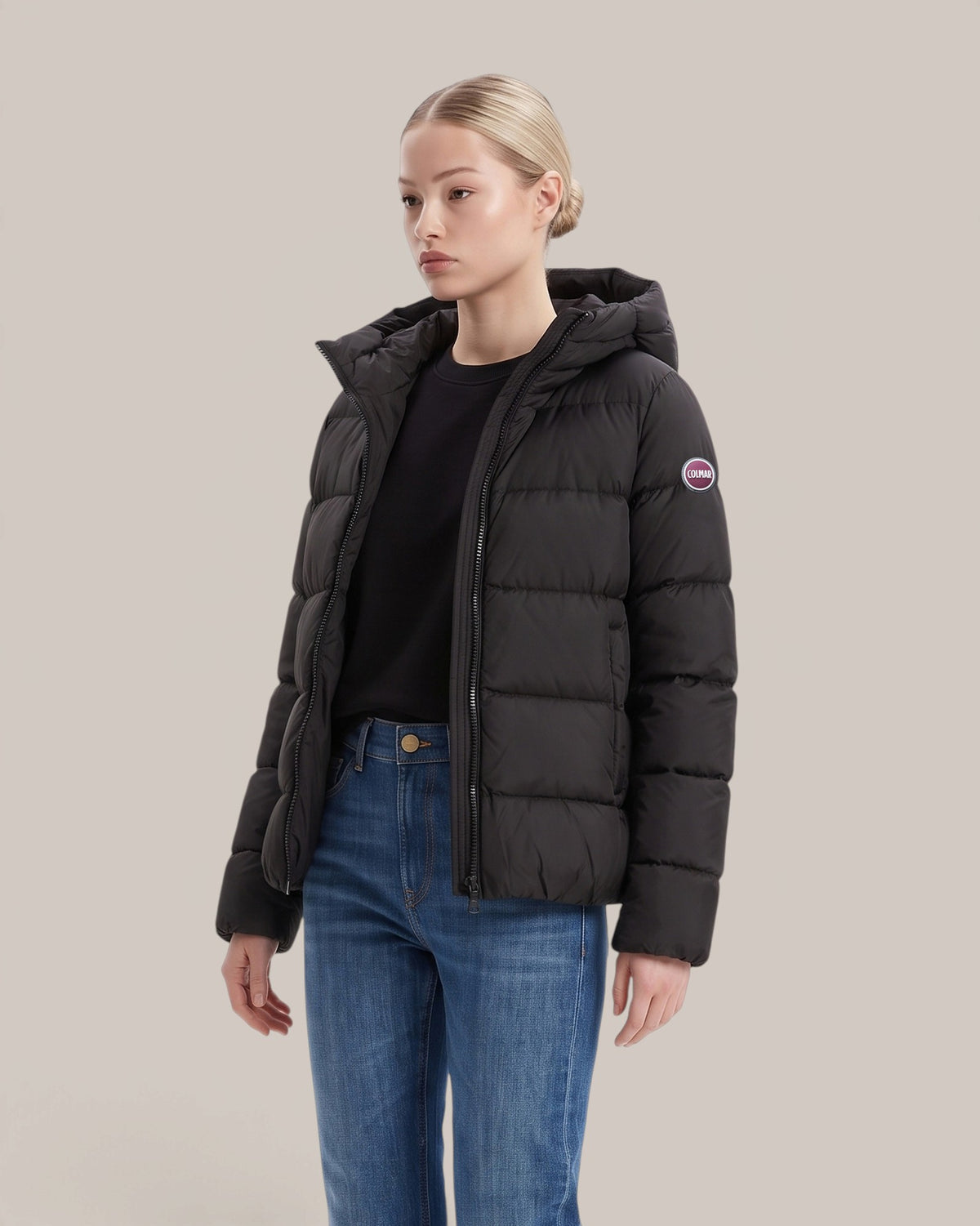 Colmar Originals Daunenjacke mit abnehmbarer Kapuze