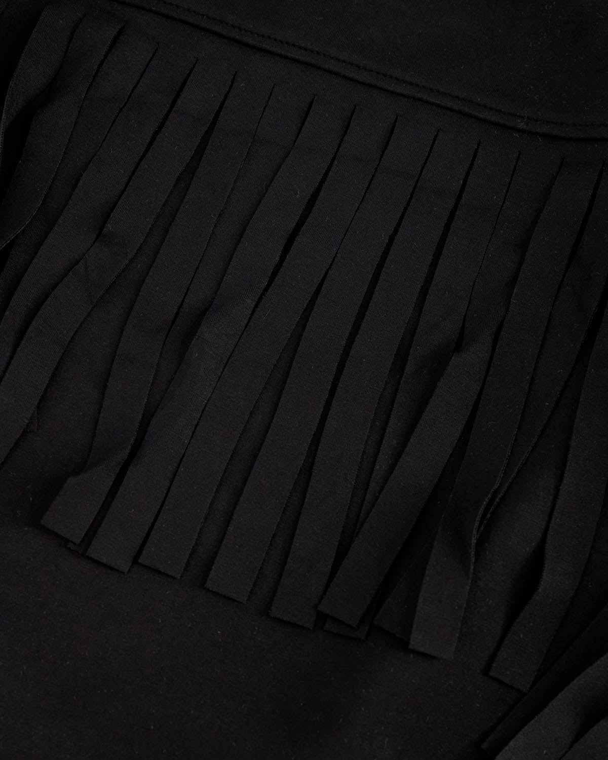 25.10 Sweat-shirt Scuba à franges