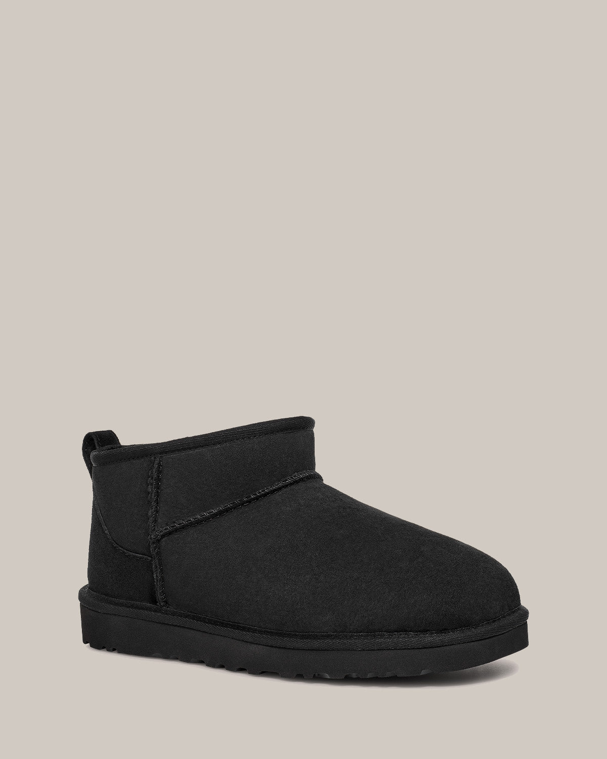UGG FW25 Classic Ultra Mini Ankle Boots 1137391-blk-blk