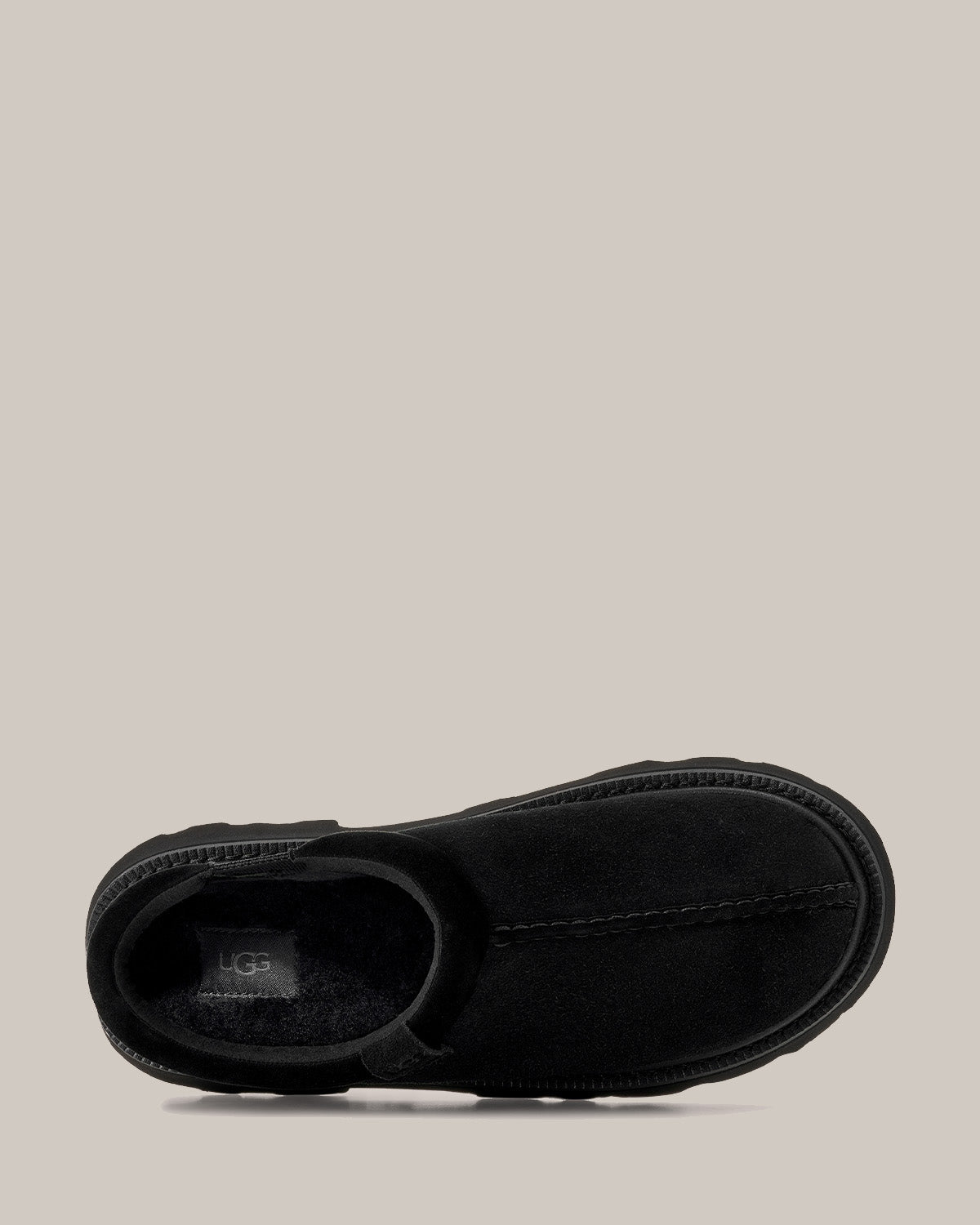 間も無く削除 美品UGG TASMAN 25cm UGG FW25 Tasman Lug Slipper 1166913-blk-blk