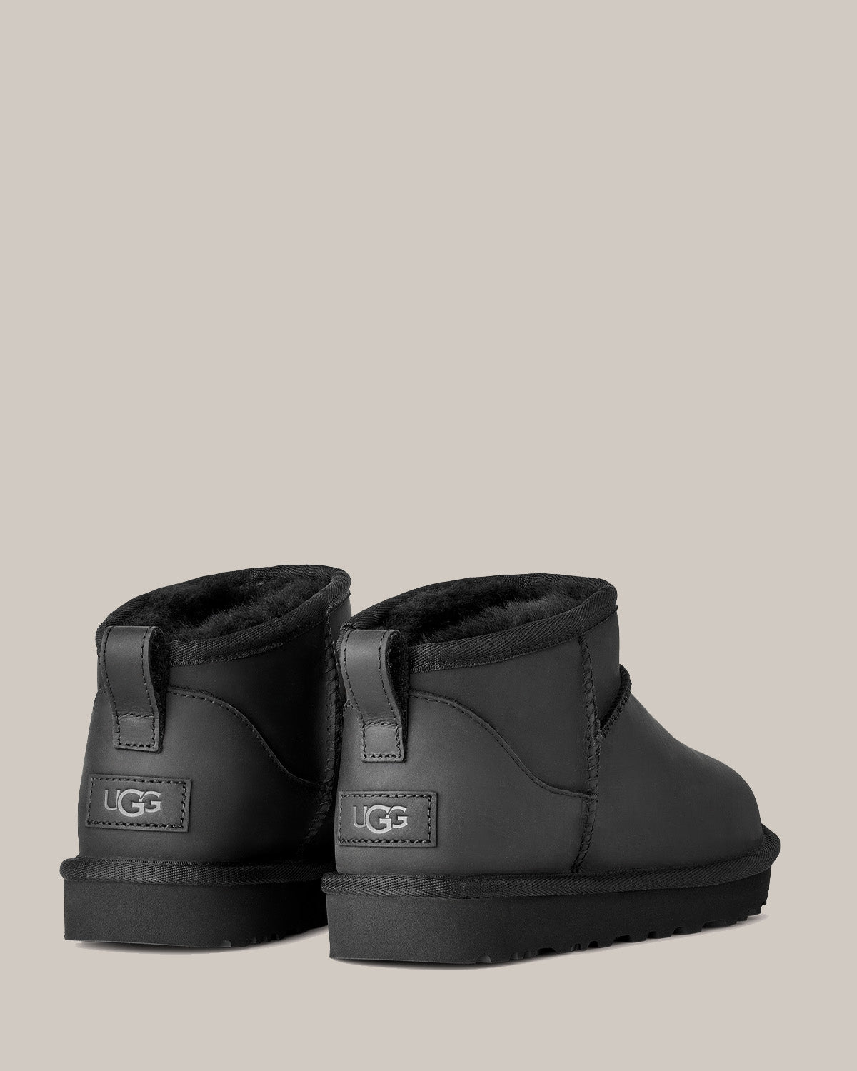 Ugg Classic Ultra Mini Leder-Stiefeletten