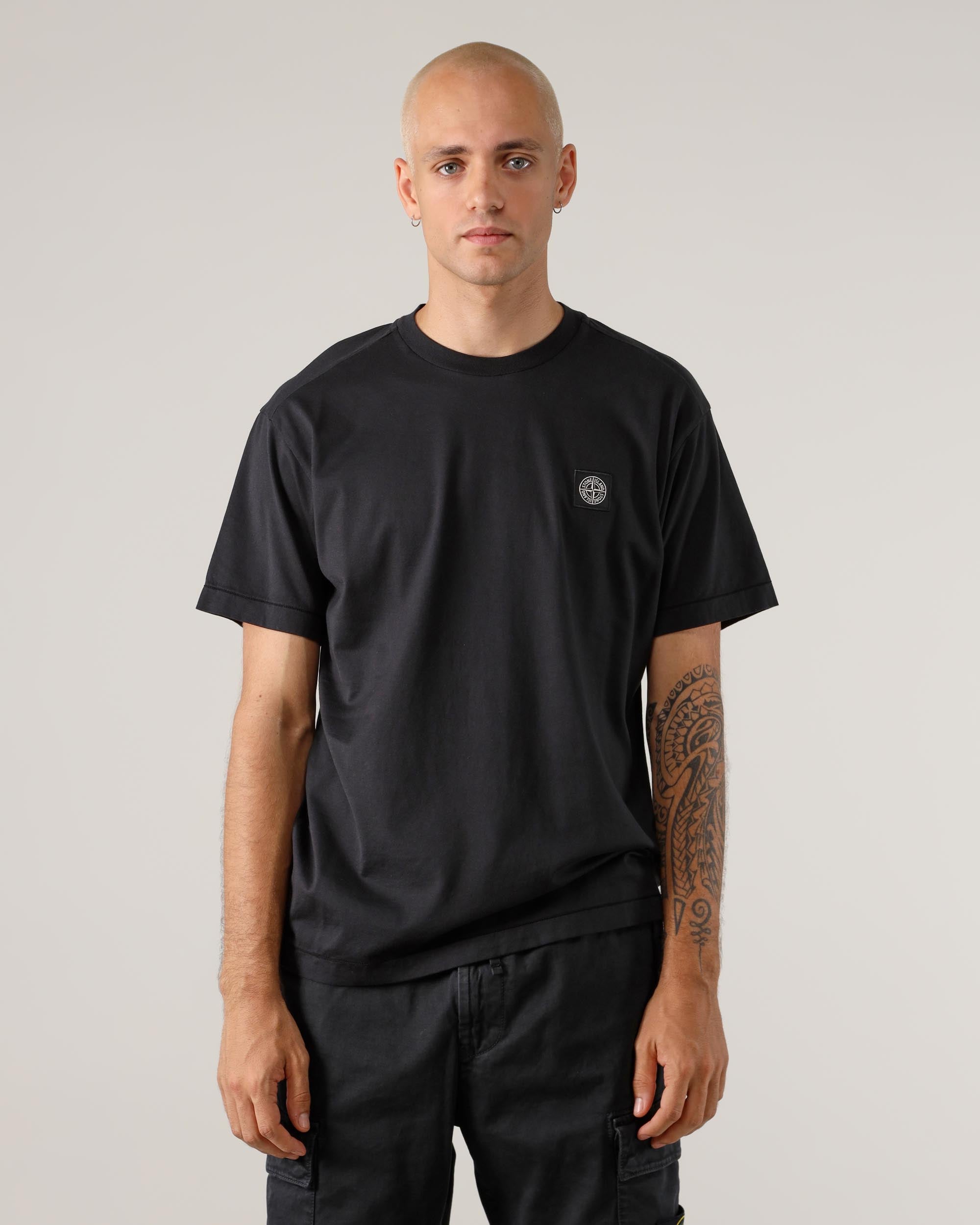 Stone Island T-Shirt Maniche Corte con Logo