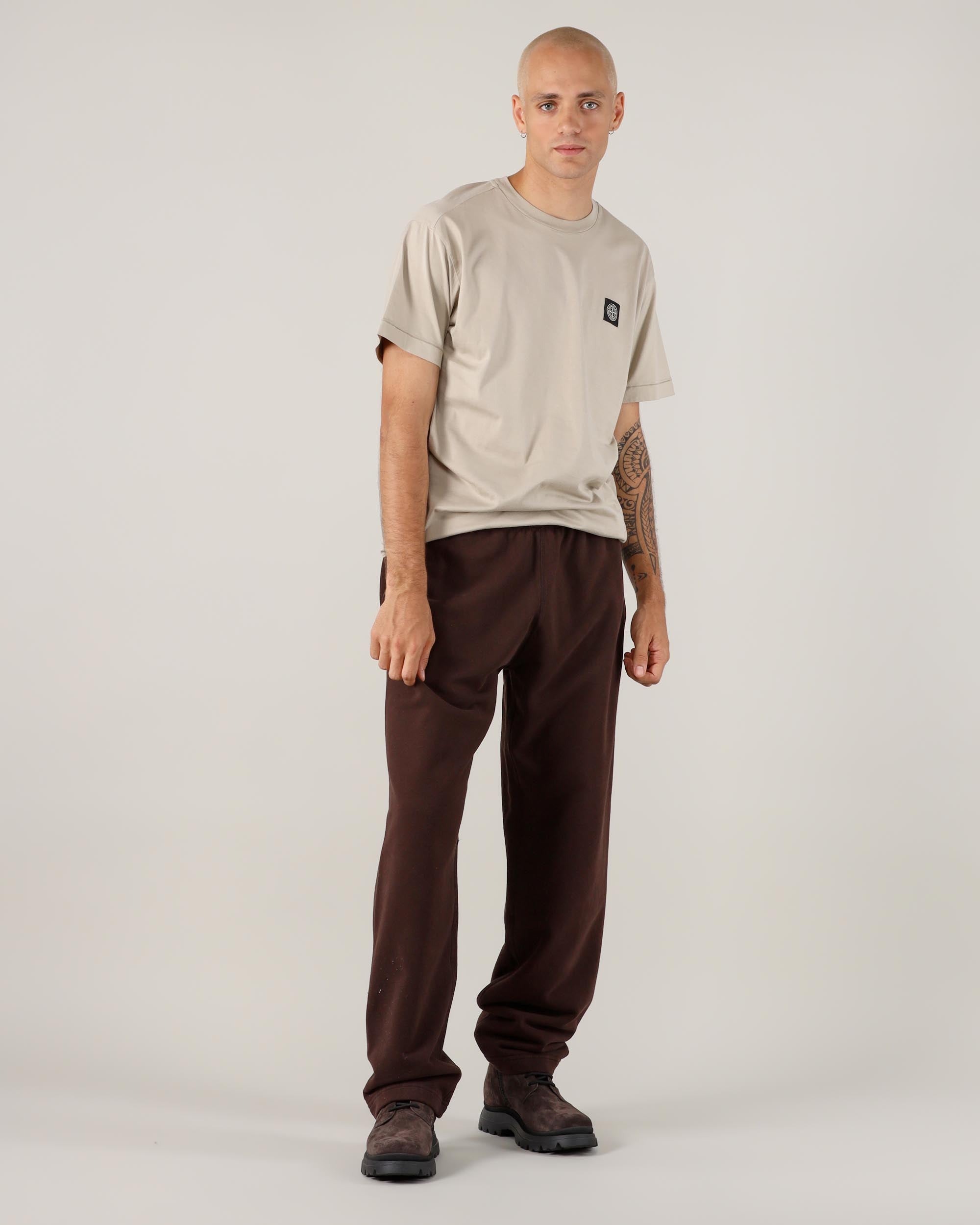 Stone Island T-Shirt Maniche Corte con Logo