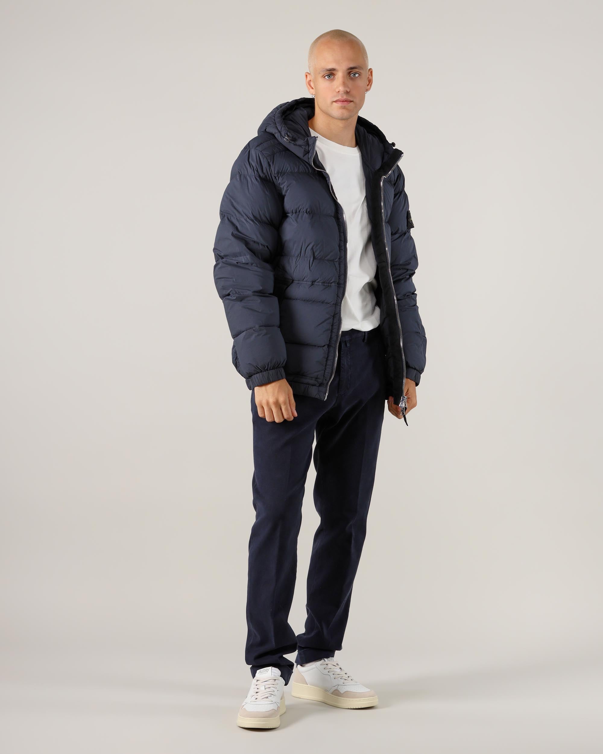 Stone Island Piumino con Cappuccio