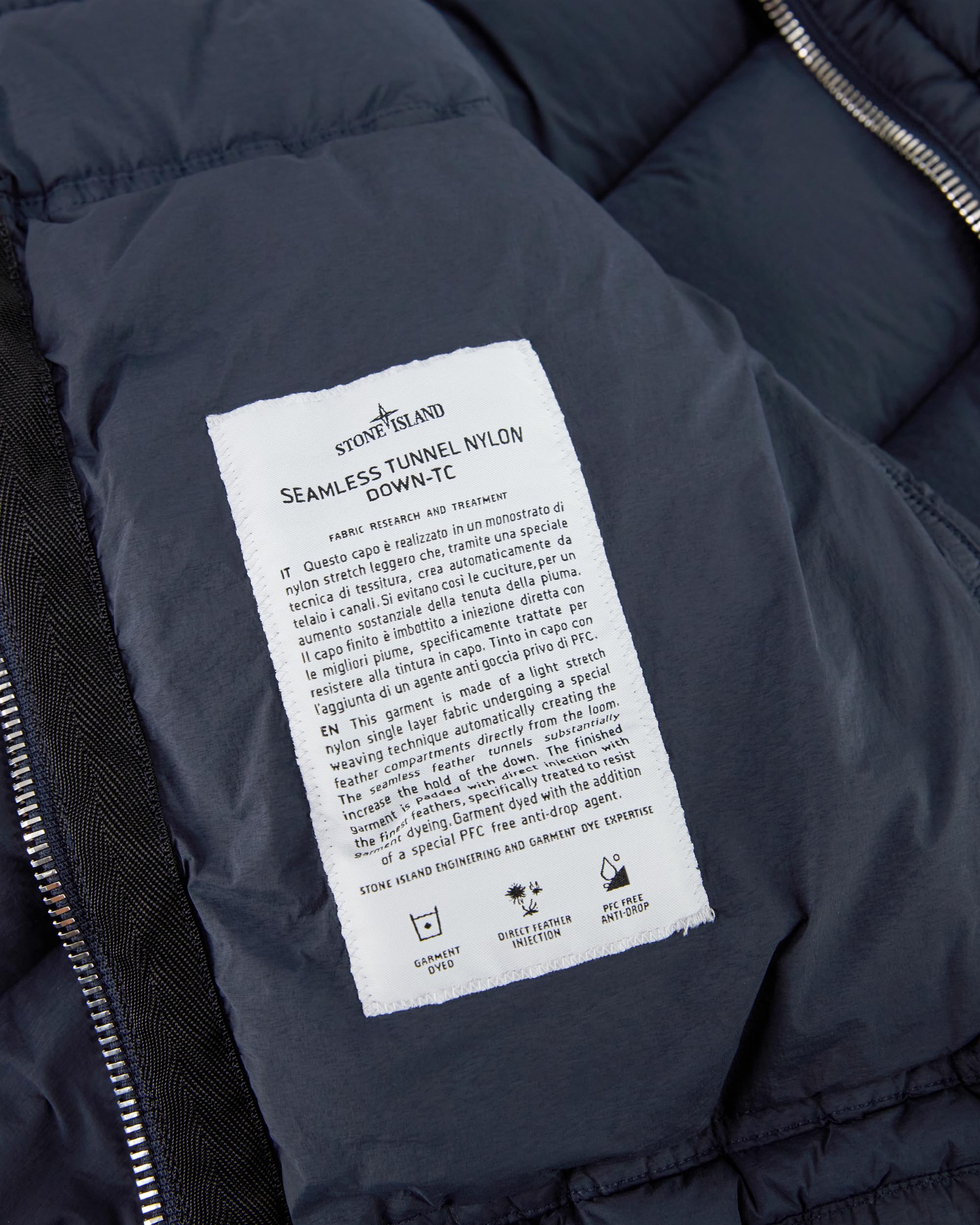 Stone Island Piumino con Cappuccio