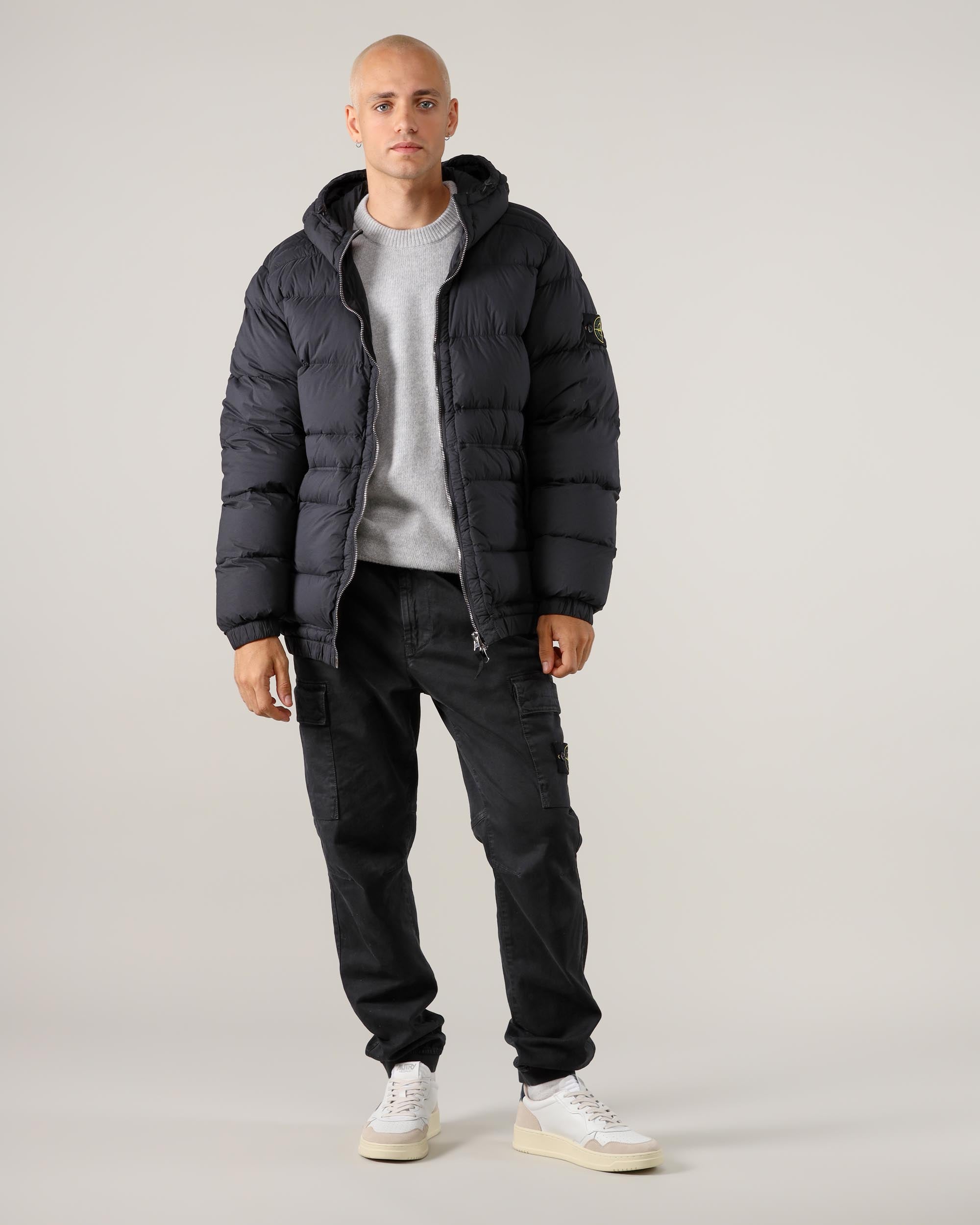 Stone Island Piumino con Cappuccio