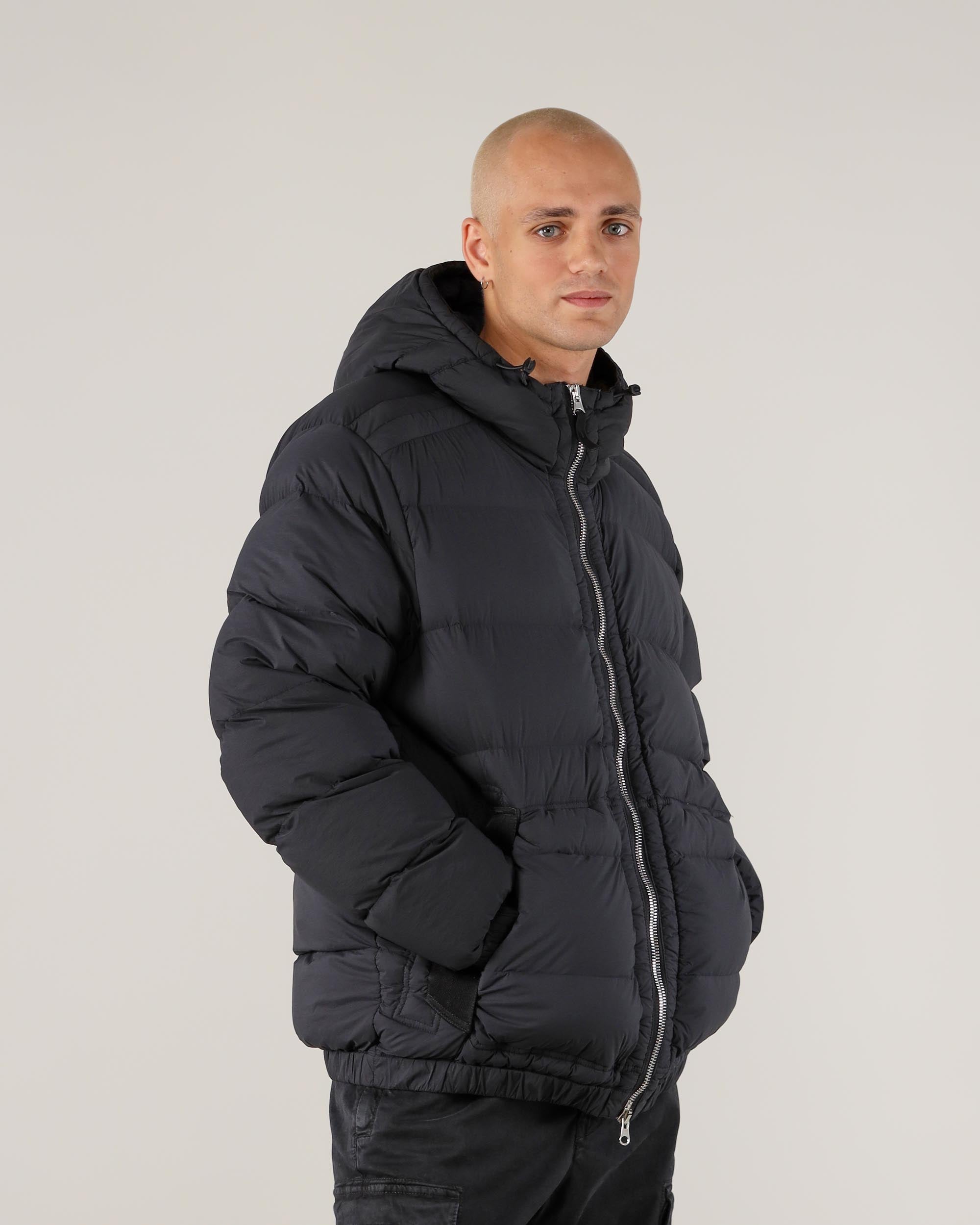 Stone Island Piumino con Cappuccio