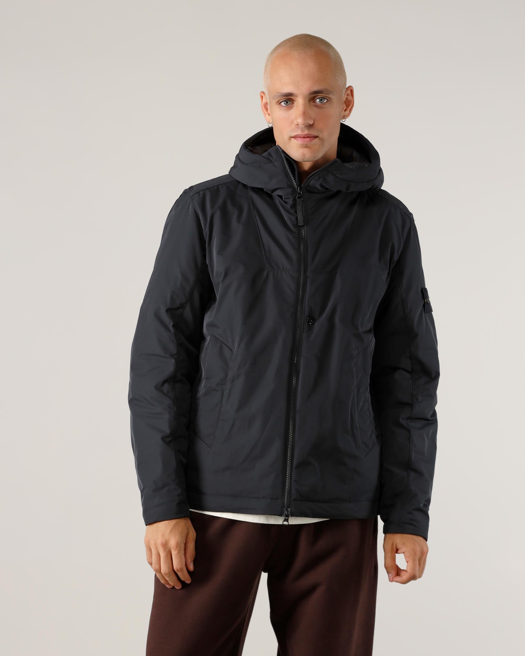Stone Island Giubbotto con Cappuccio