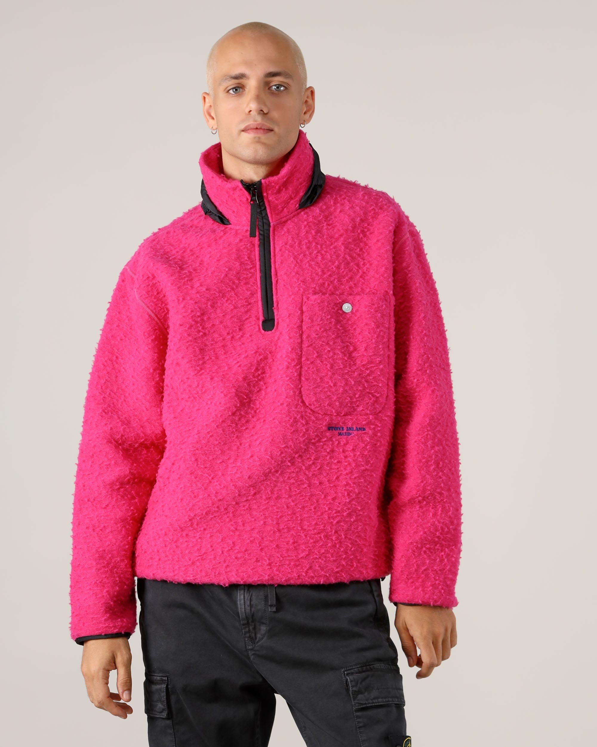 Stone Island Giubbotto Collo Alto
