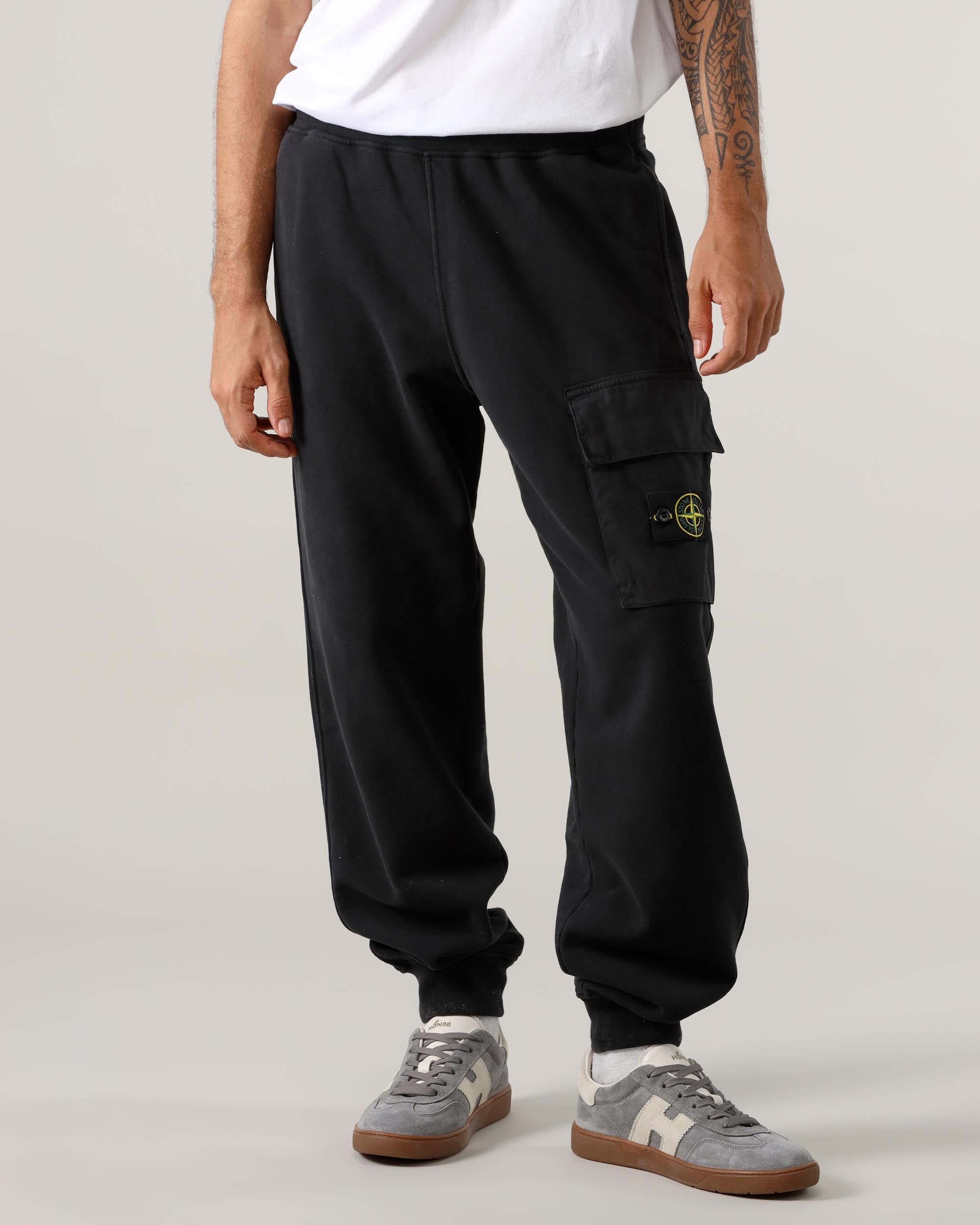 Stone Island Pantaloni in Felpa