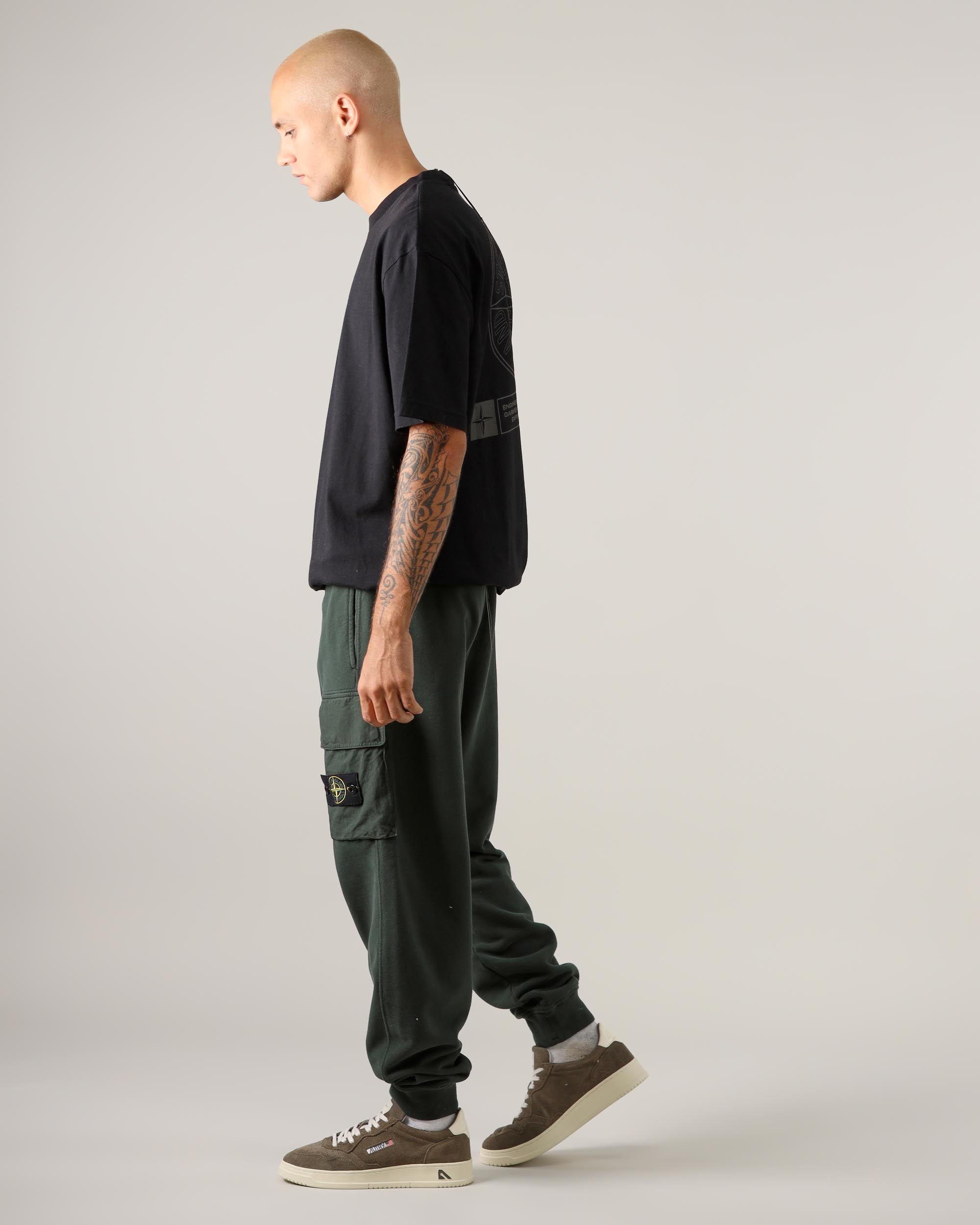 Stone Island Pantaloni in Felpa