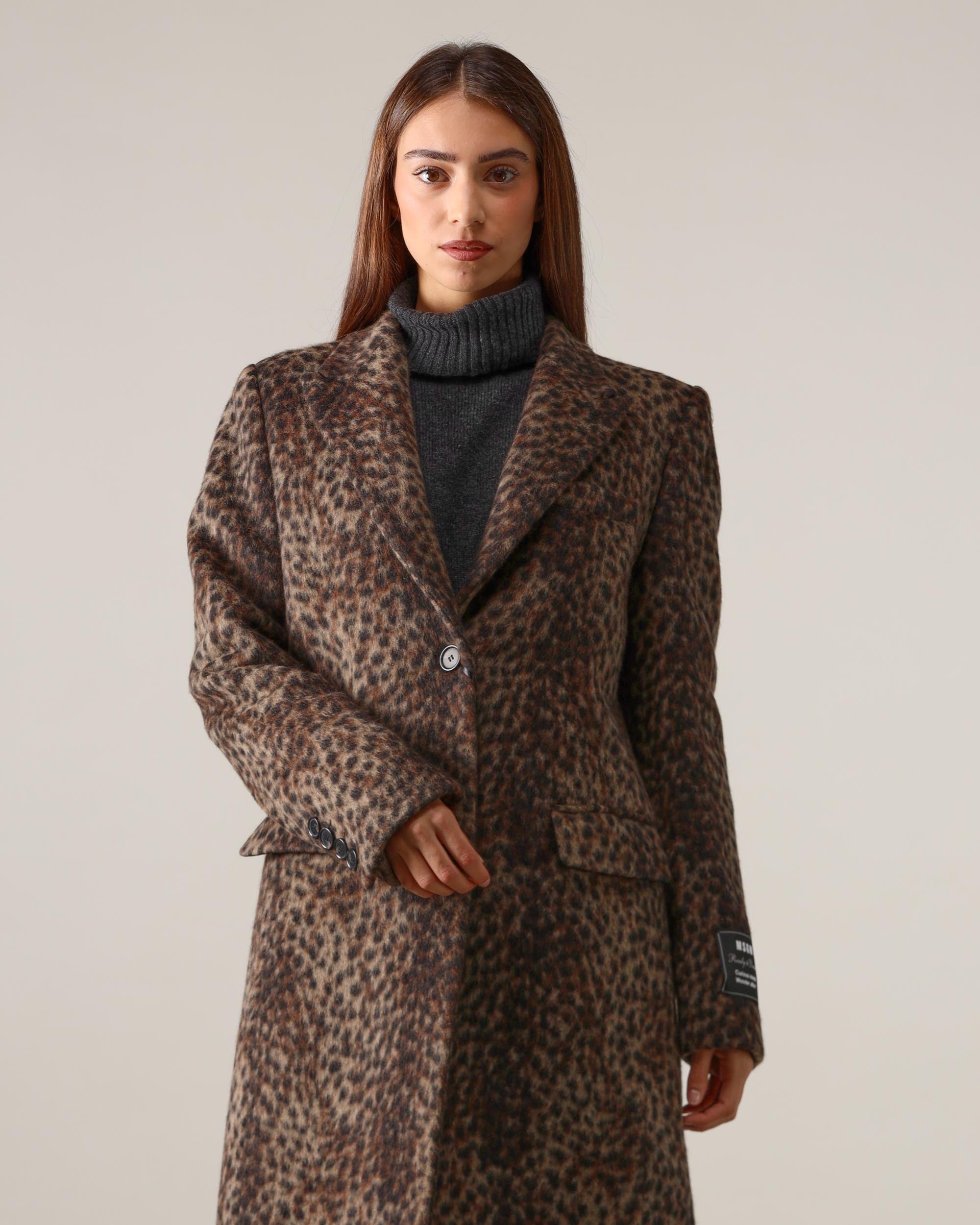 Msgm  Cappotto Lungo