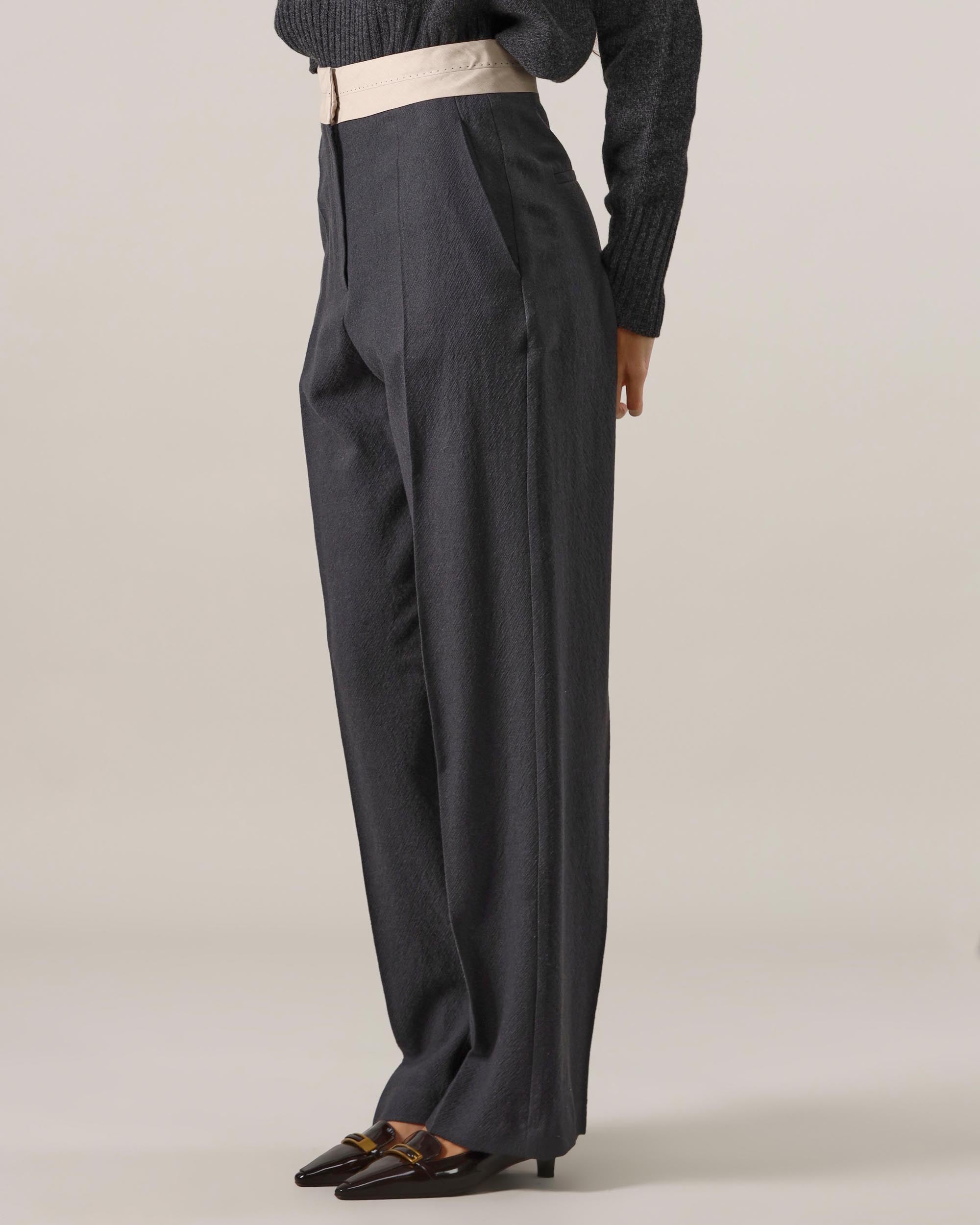 Alysi Pantaloni Soft Wool