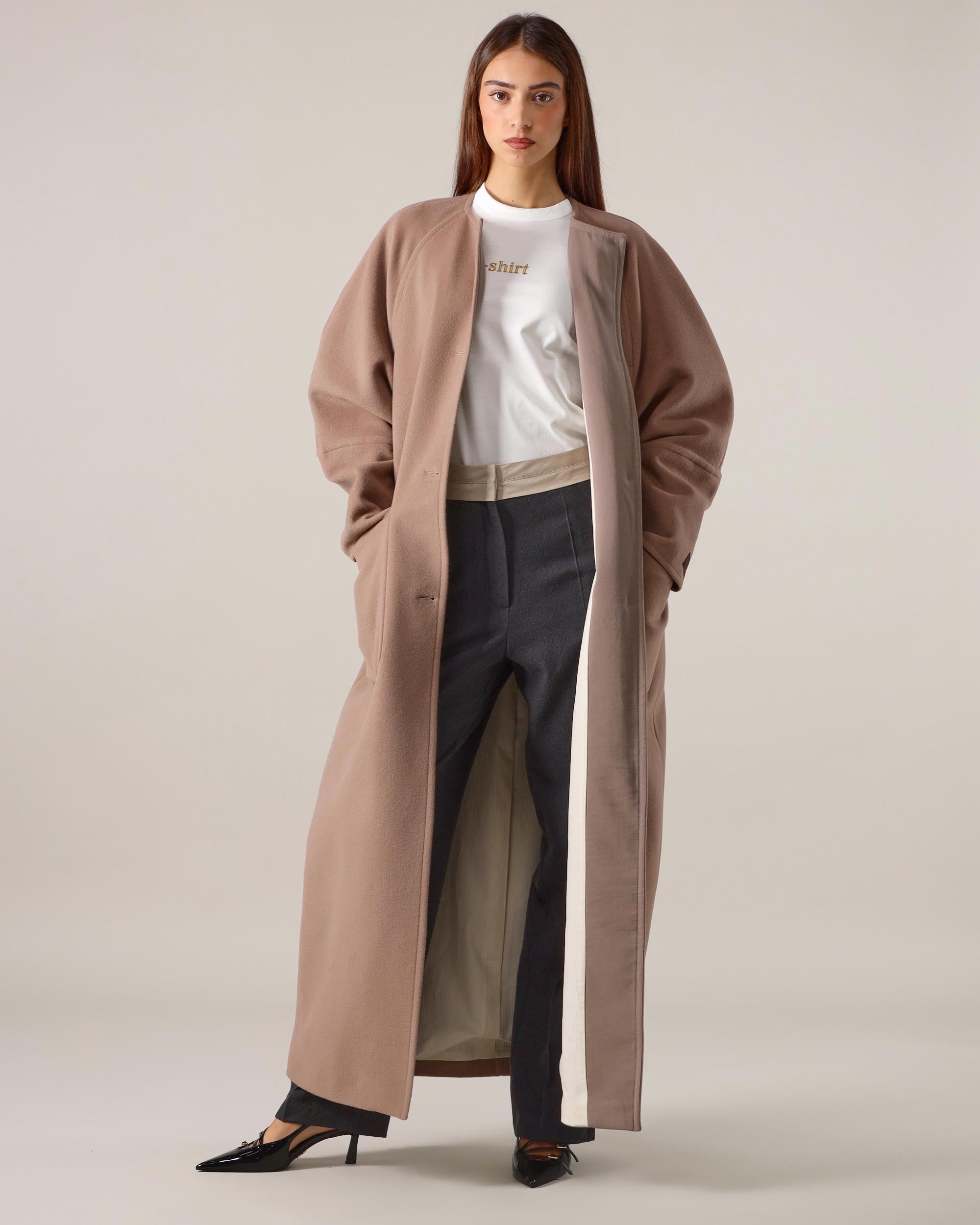 Alysi Cappotto Lungo Ovetto