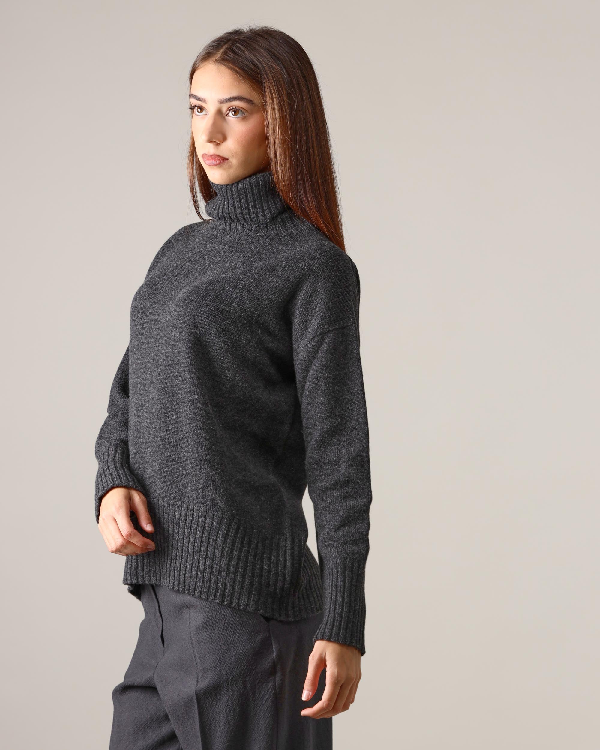 Alysi Maglia Super Soft Collo Alto