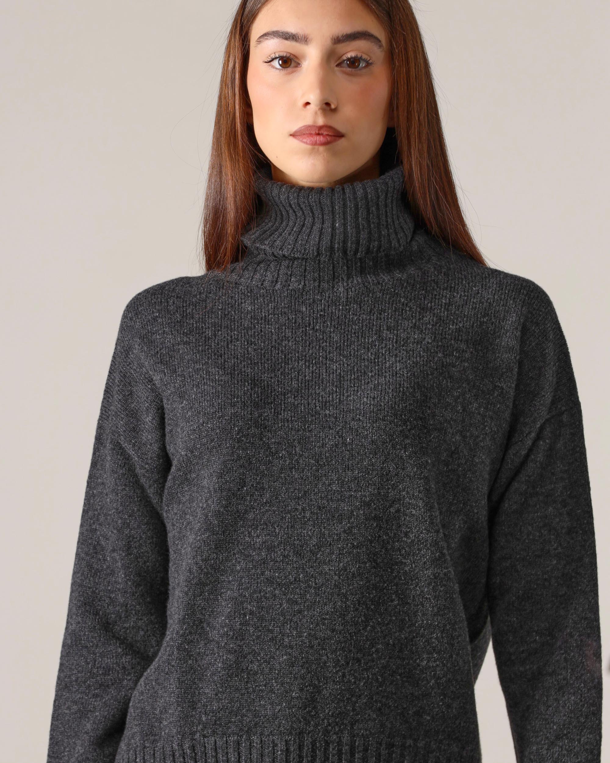 Alysi Maglia Super Soft Collo Alto