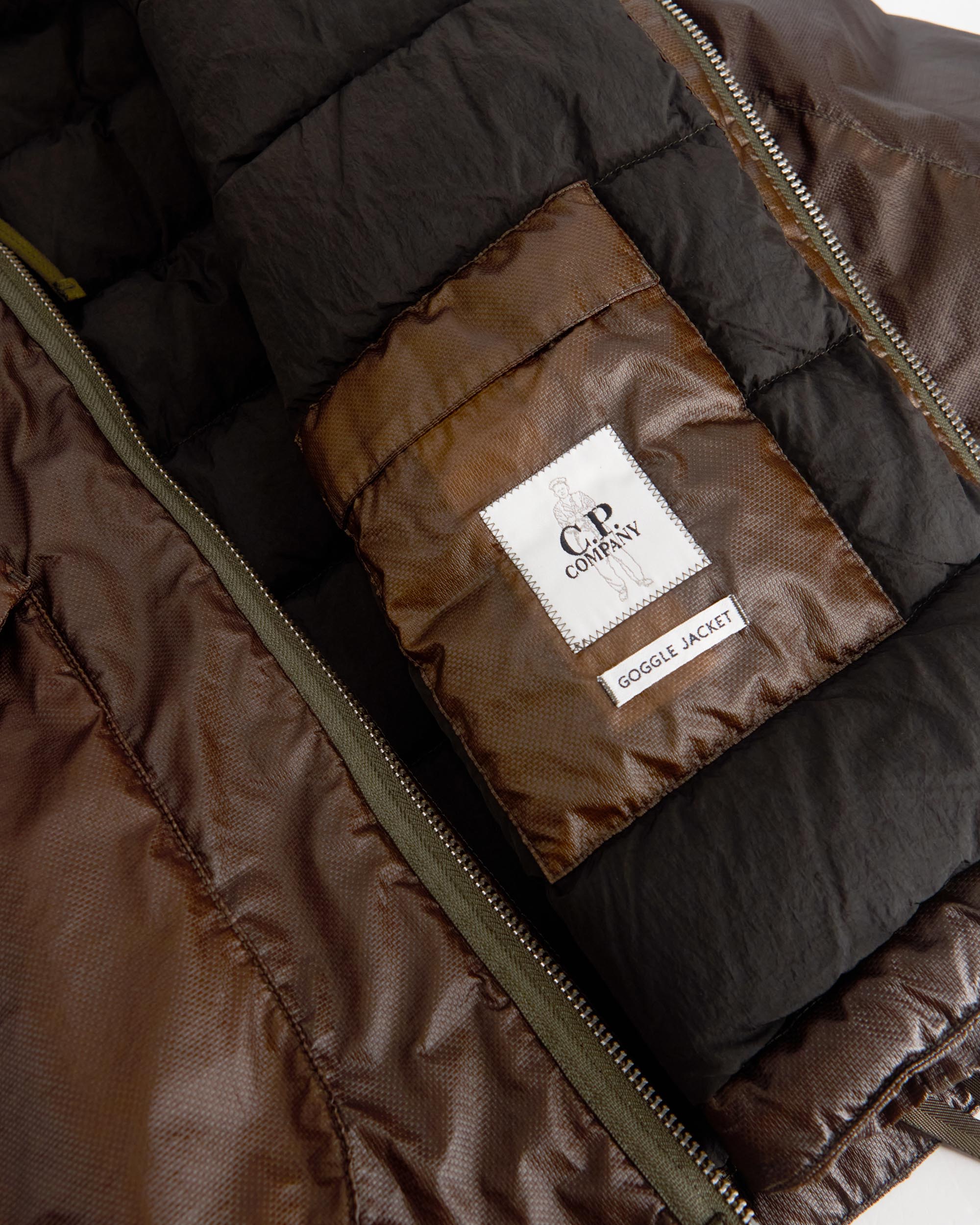 C. P. Company Giubbotto con Cappuccio Militare