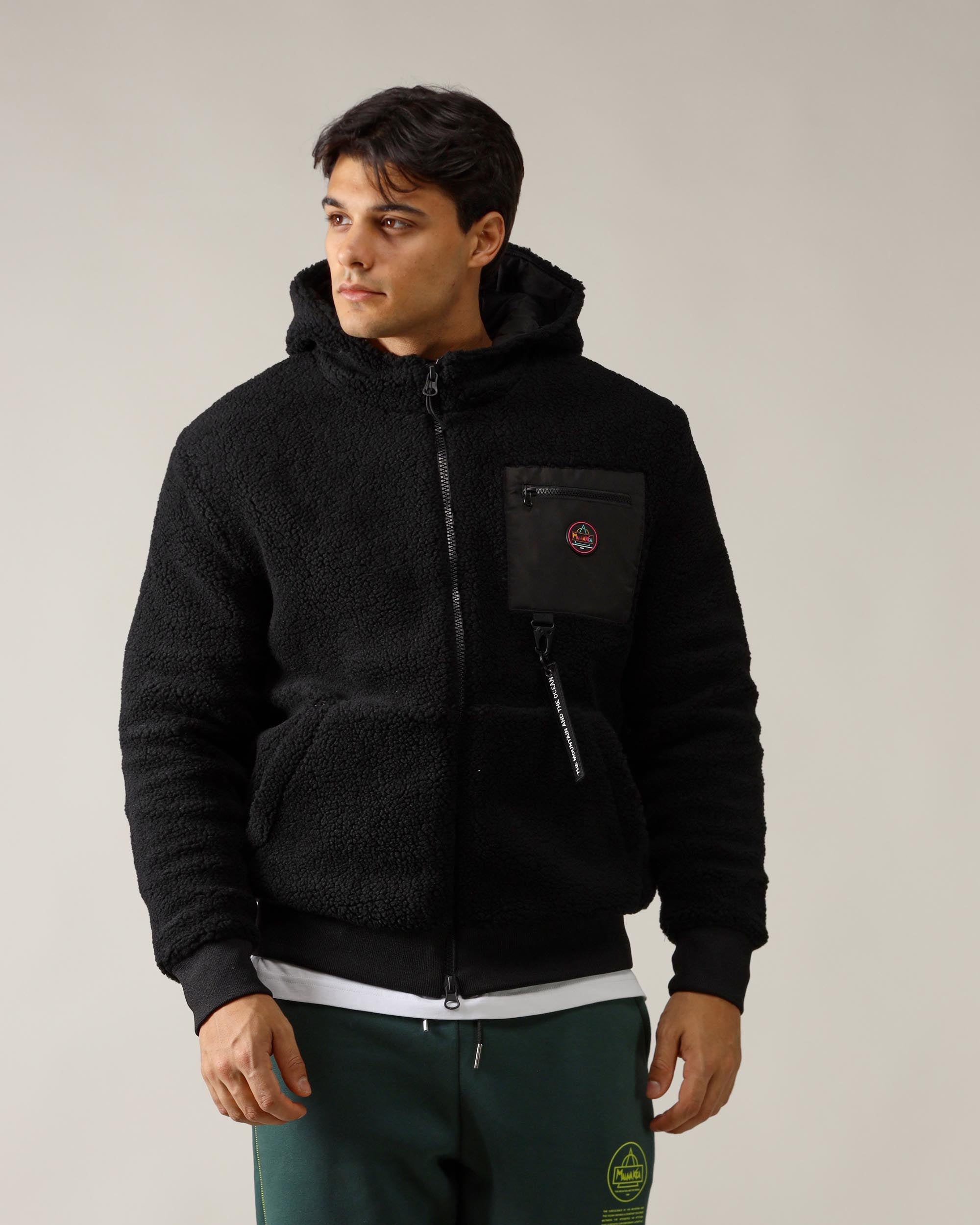 Mauna Kea Giubbotto Sherpa con Cappuccio