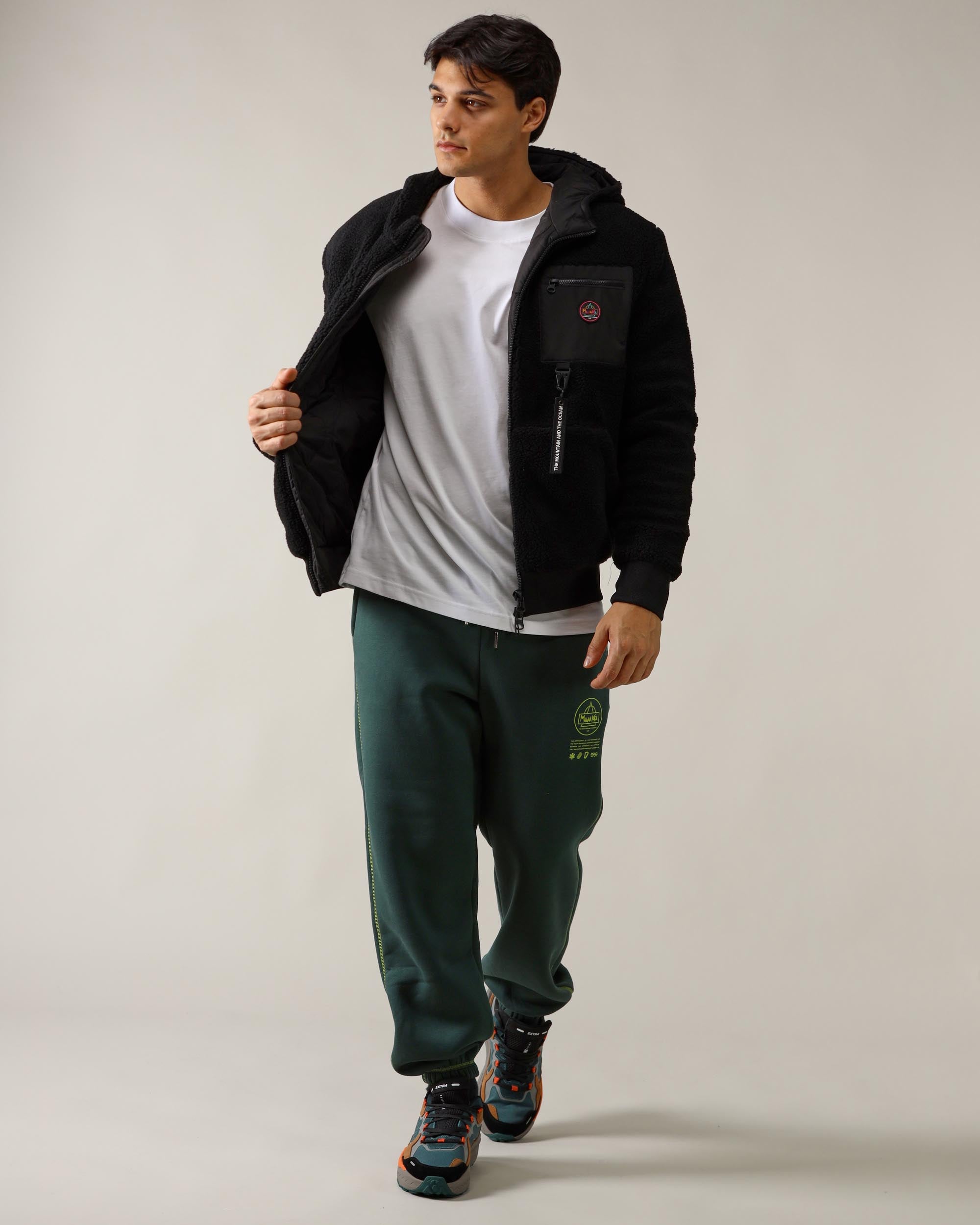 Mauna Kea Giubbotto Sherpa con Cappuccio