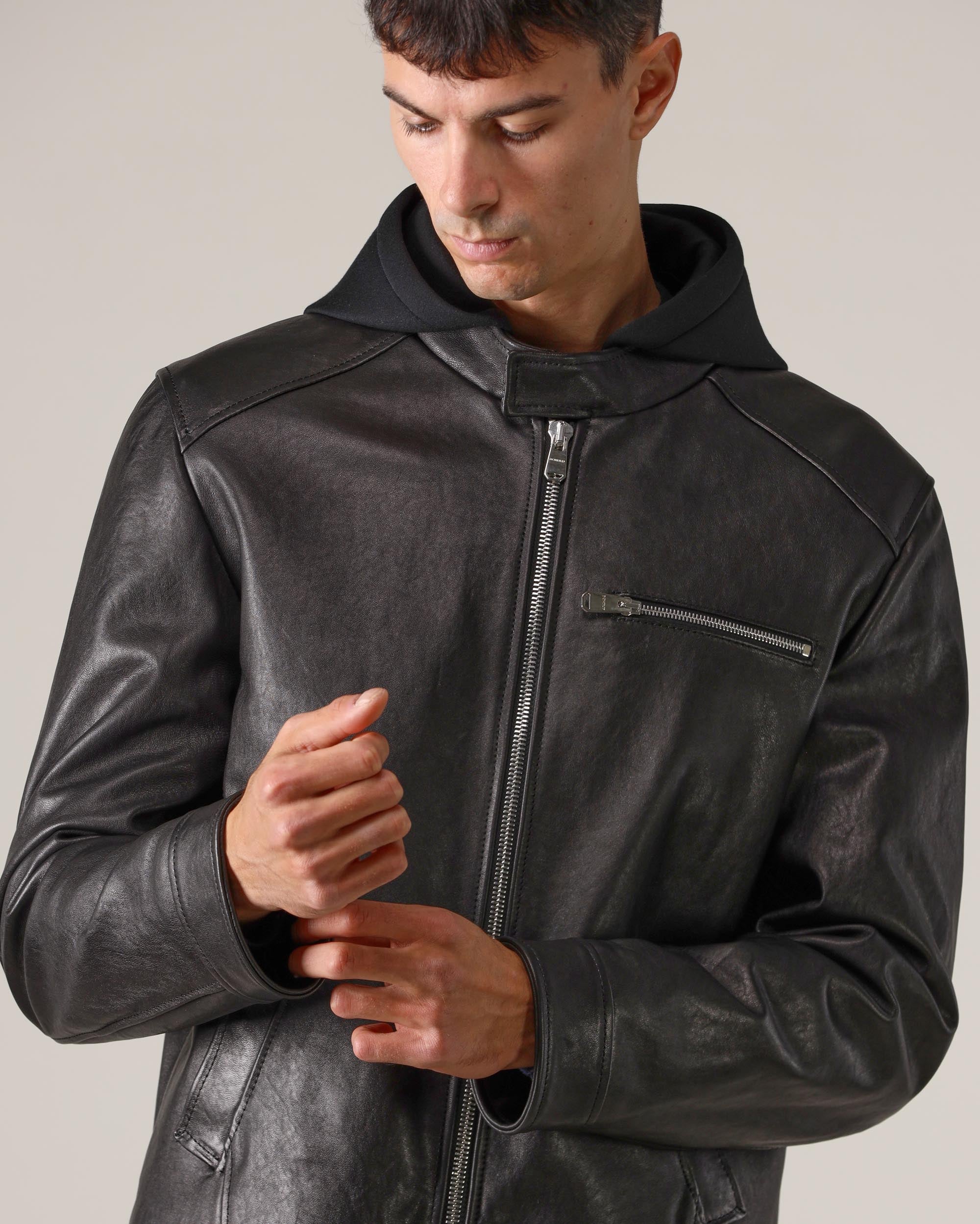 Dondup Biker in Pelle