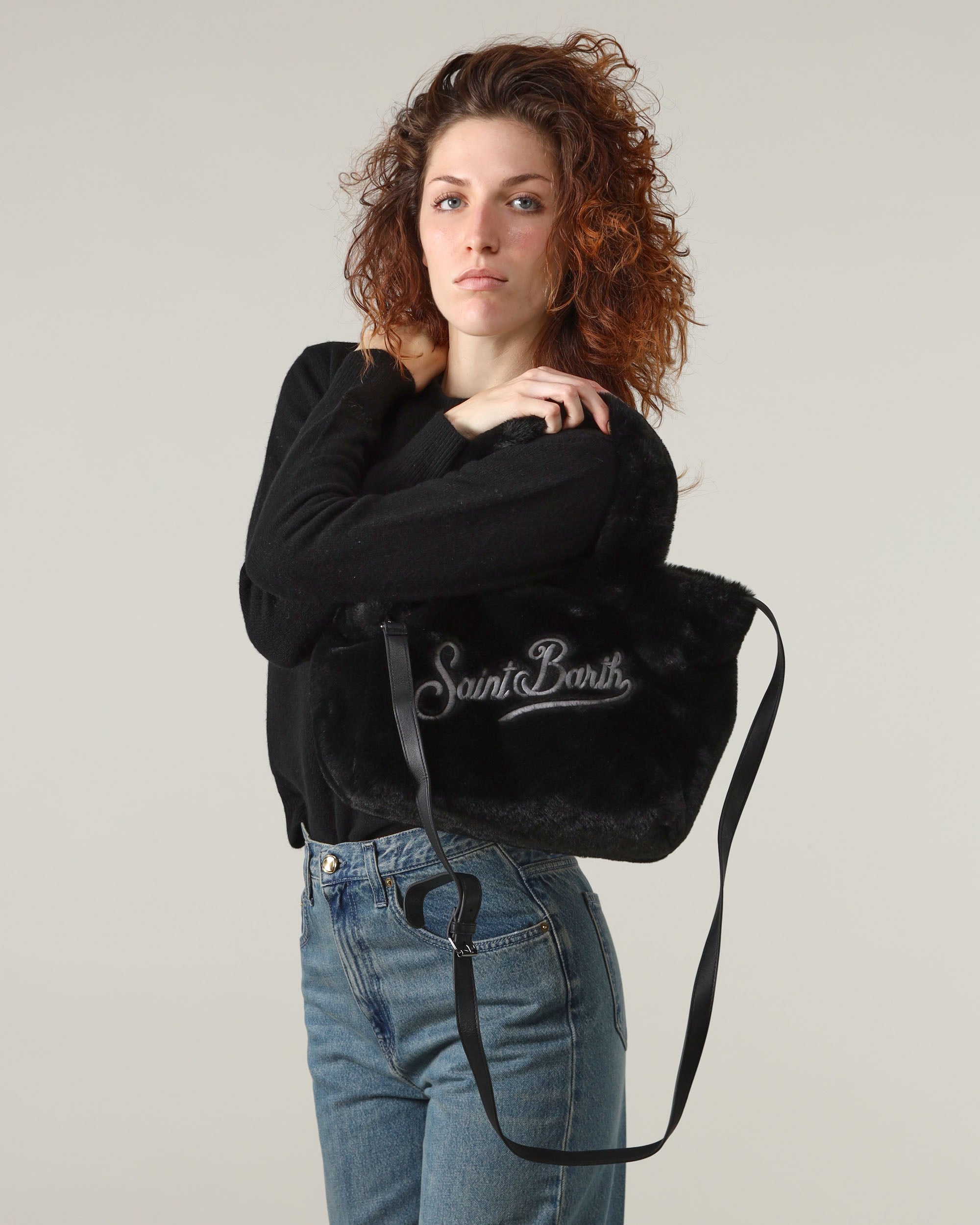 Mc2 Saint Barth Hand Bag Soft Fur