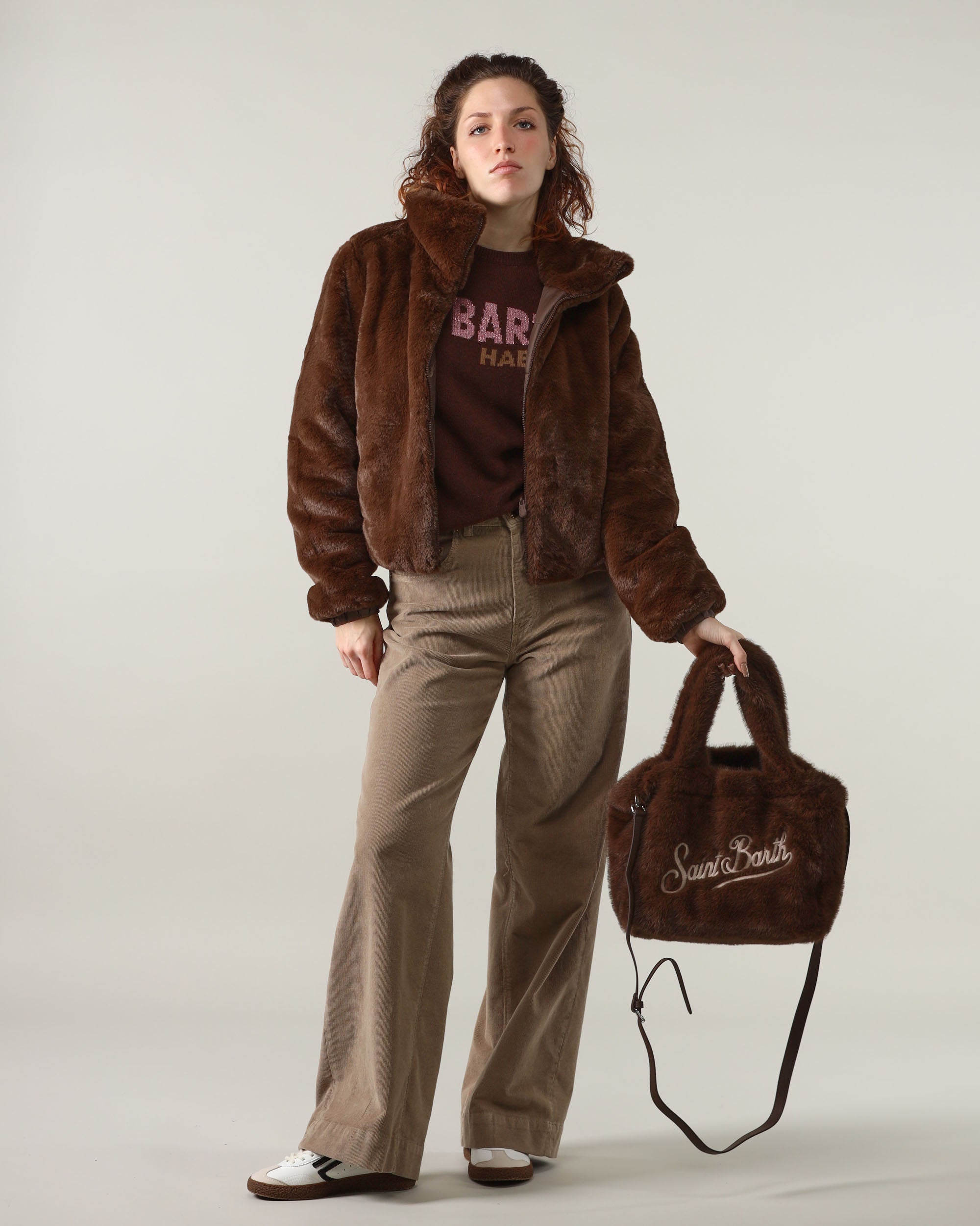 Mc2 Saint Barth Hand Bag Soft Fur