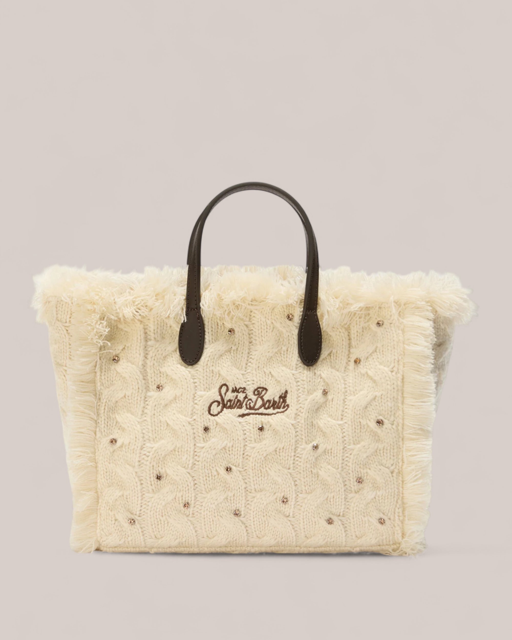Mc2 Saint Barth Hand Bag Wool Braid