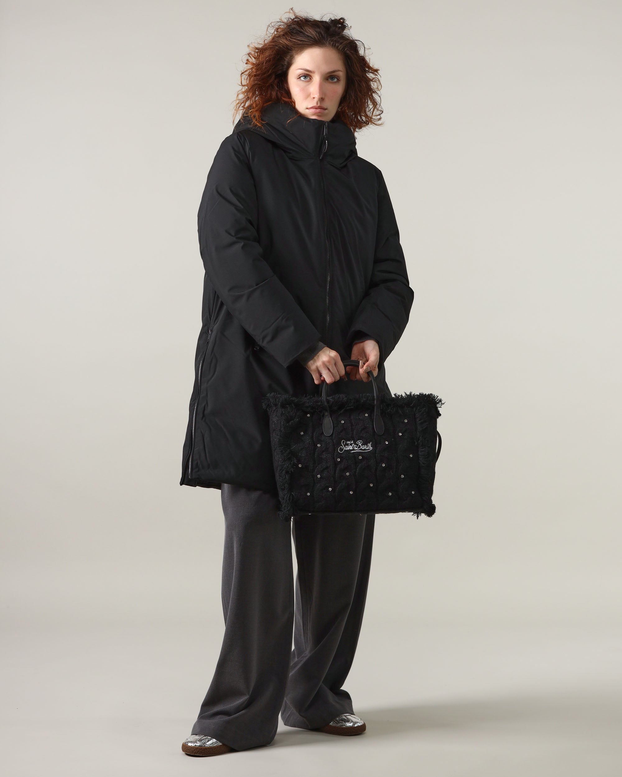 Mc2 Saint Barth Hand Bag Wool Braid