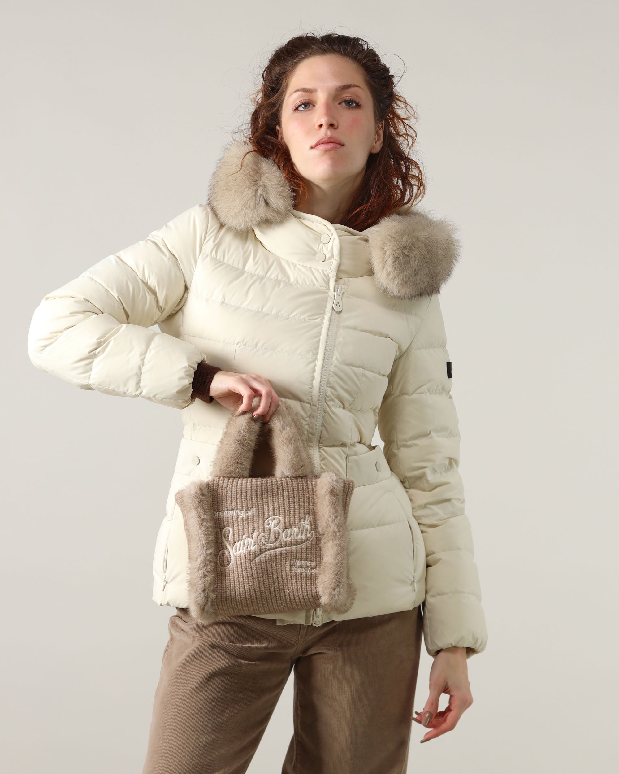 Mc2 Saint Barth Small Bag Shearling