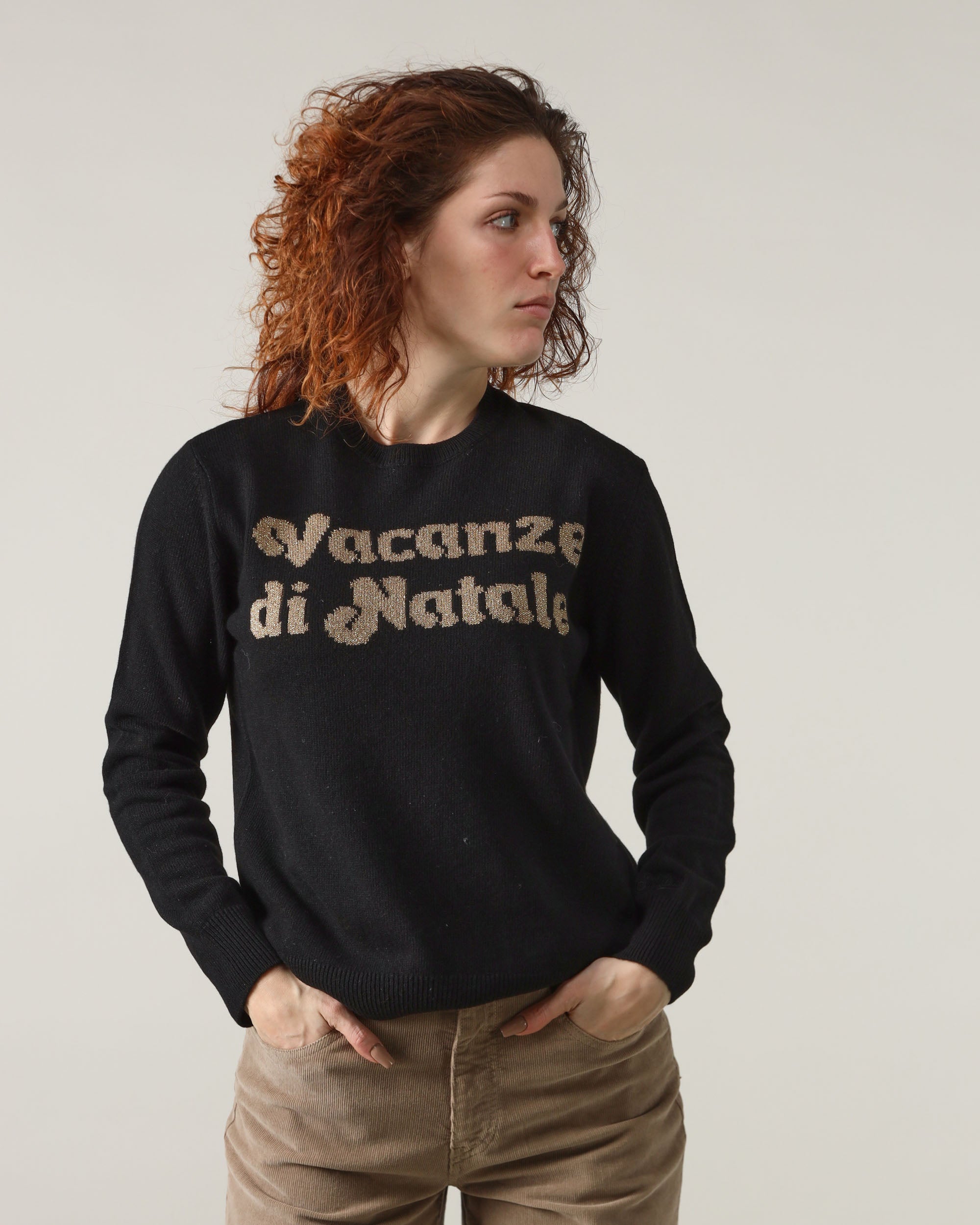 Mc2 Saint Barth Crewneck Sweater Vacanze Logo