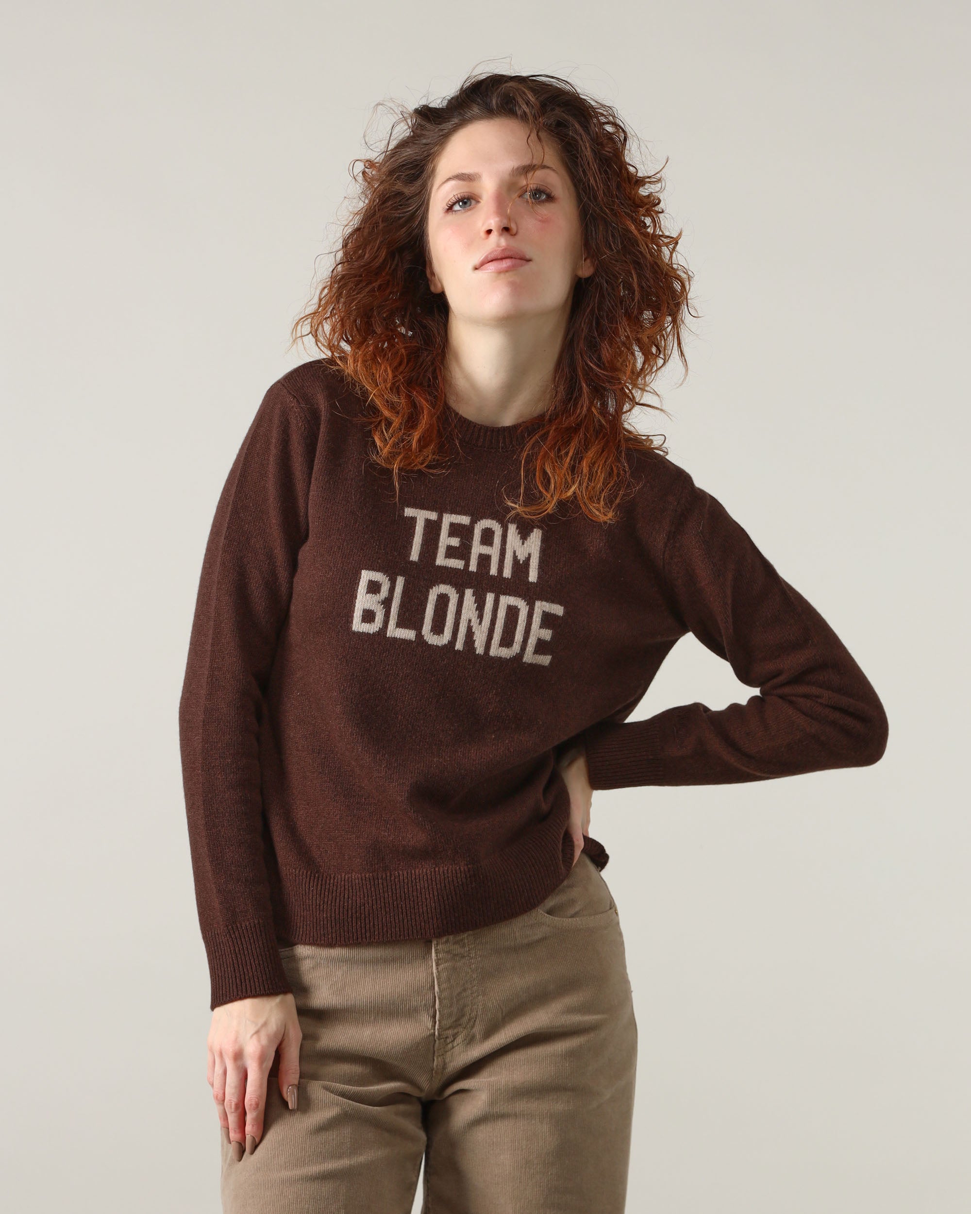 Mc2 Saint Barth Crewneck Sweater Blonde