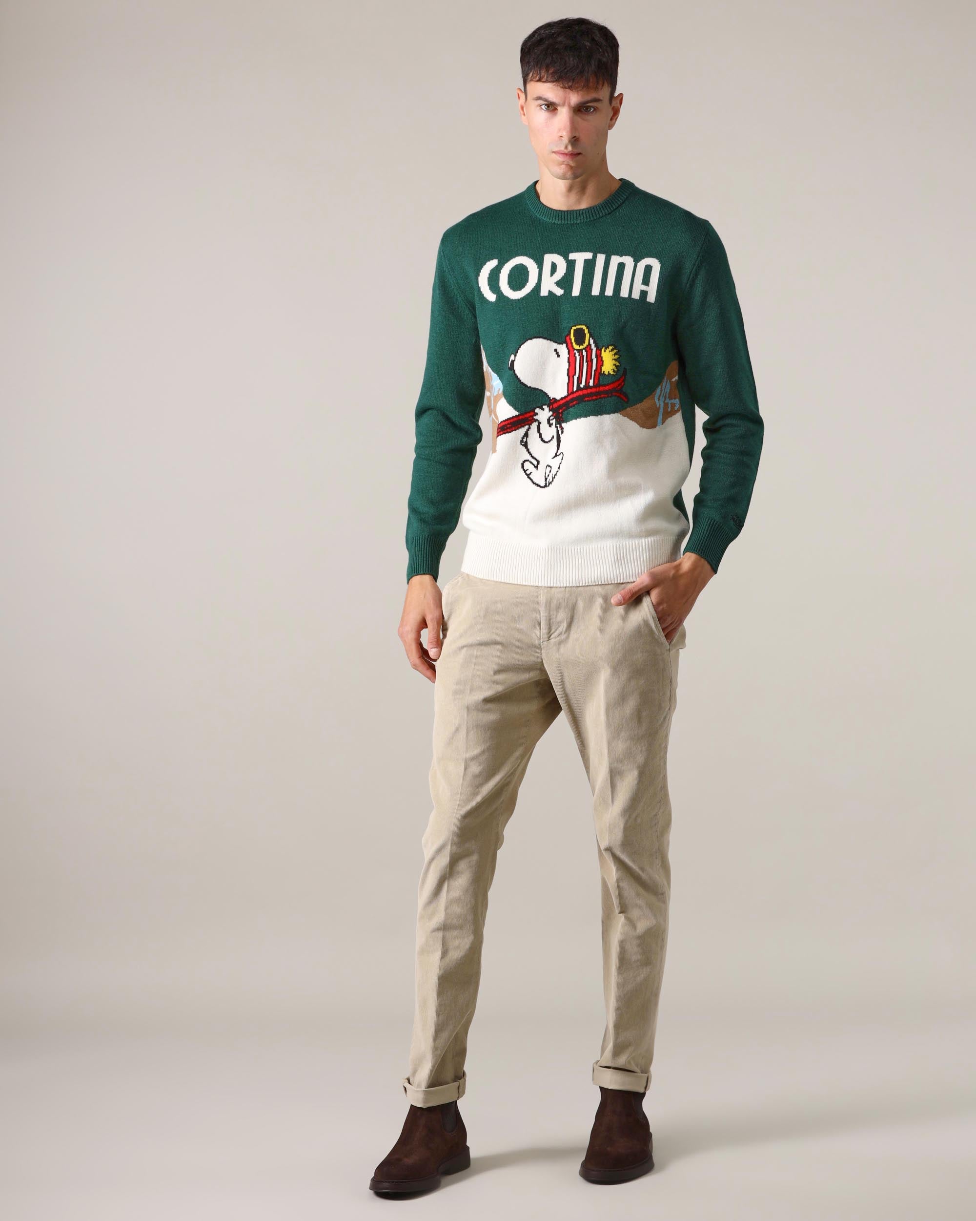 Mc2 Sainth Barth Maglia Girocollo Snoopy Cortina