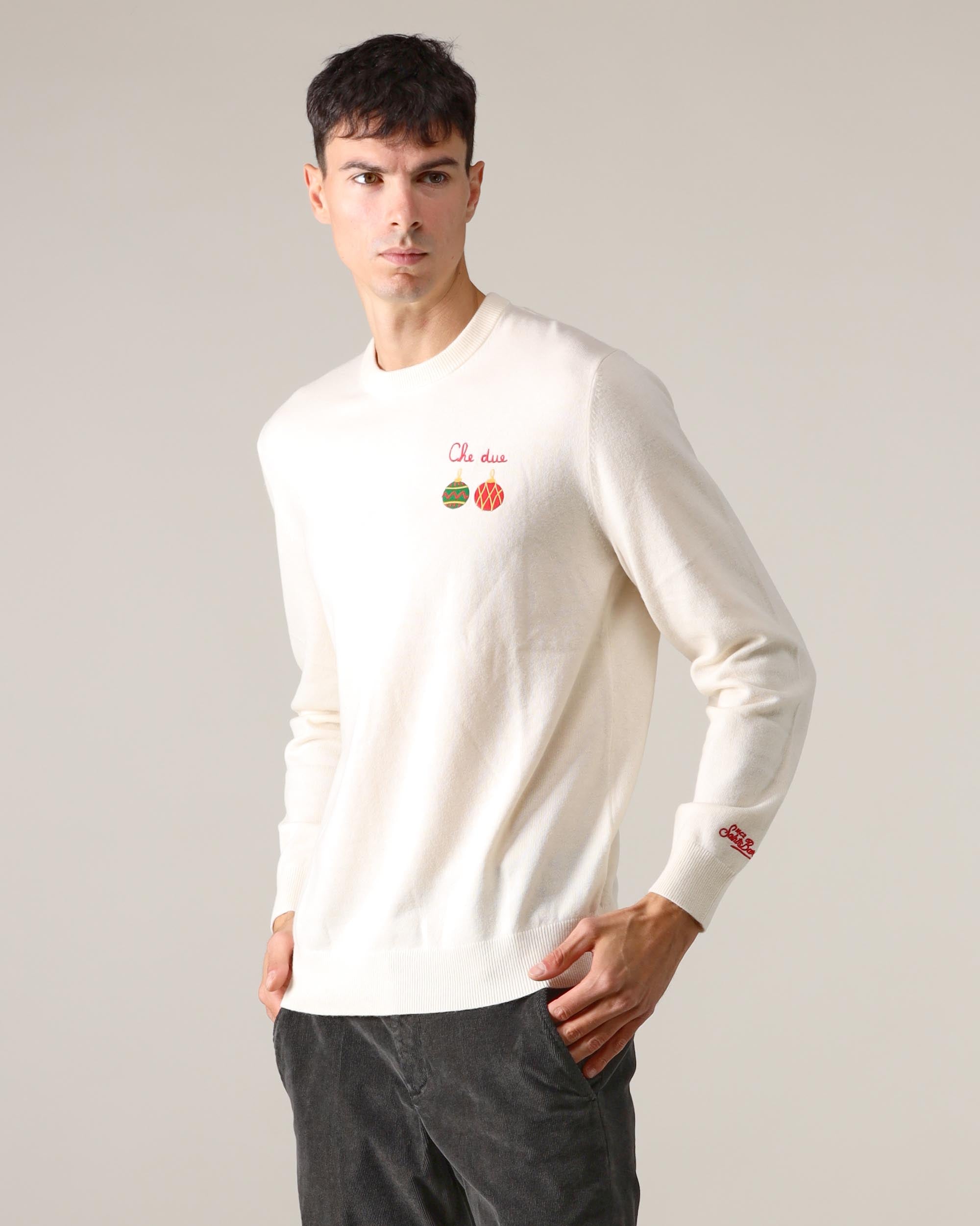 Mc2 Sainth Barth Maglia Girocollo Due Palle