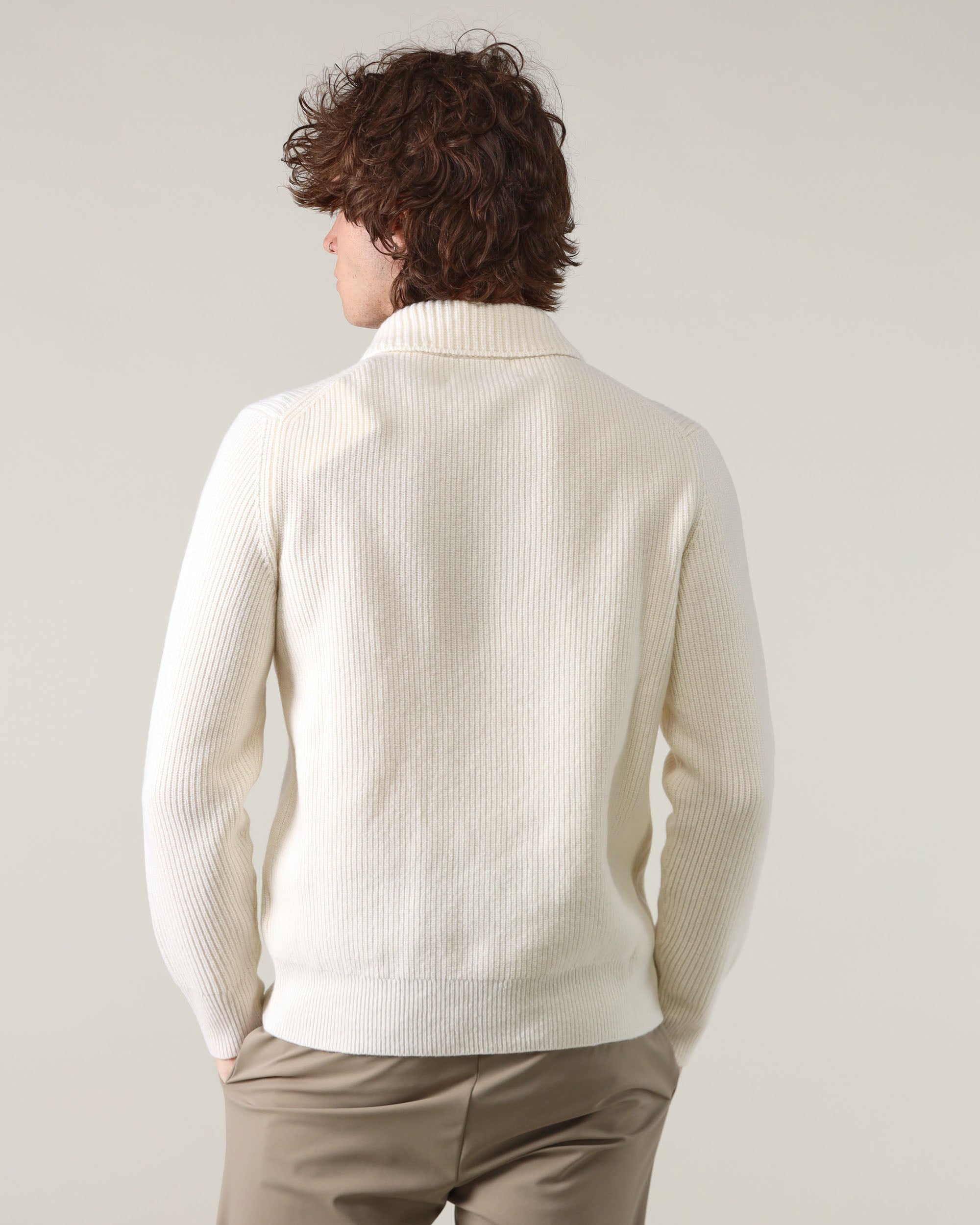 Ballantyne V Neck Polo Pullover