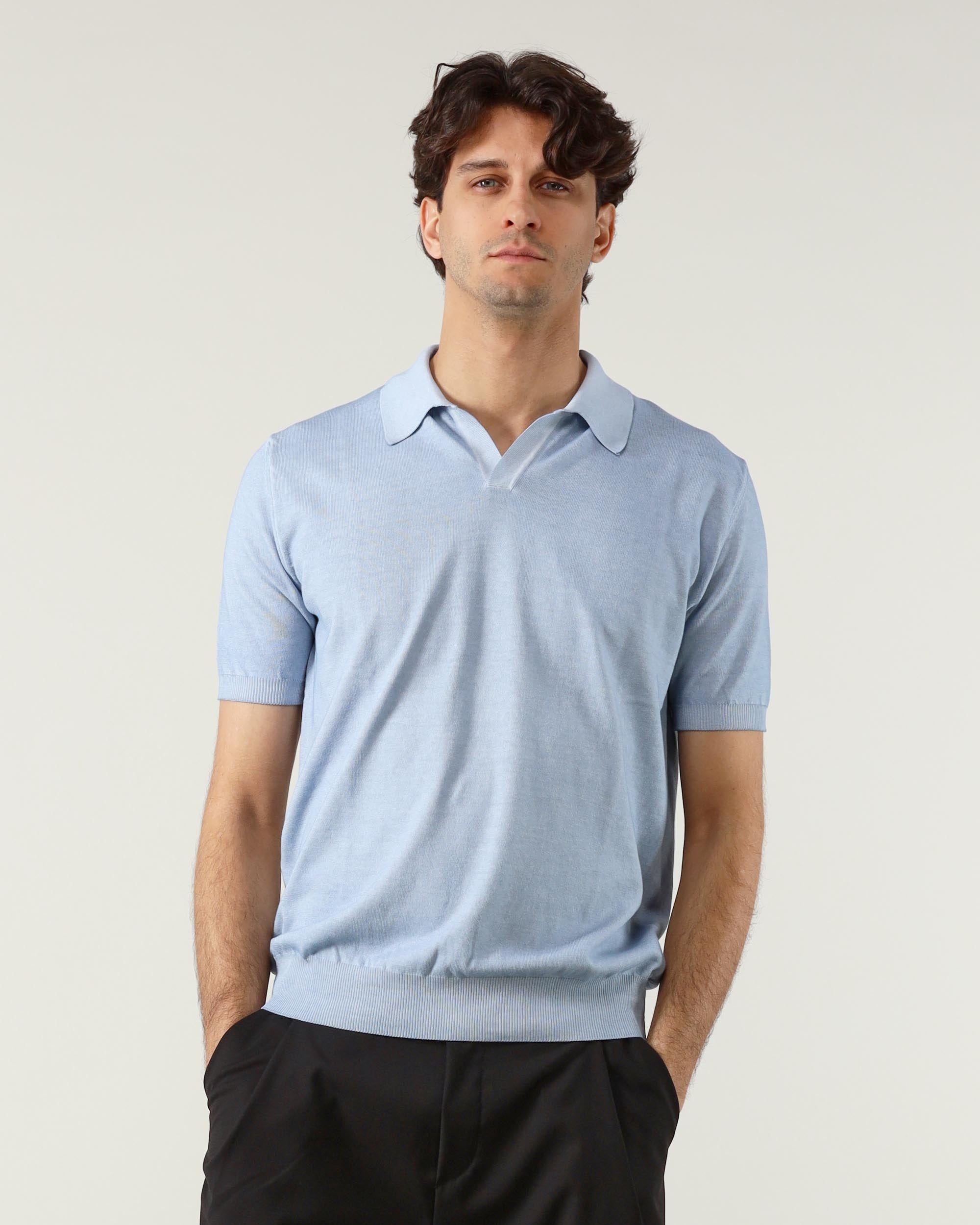 25.10 Polo Senza Bottoni