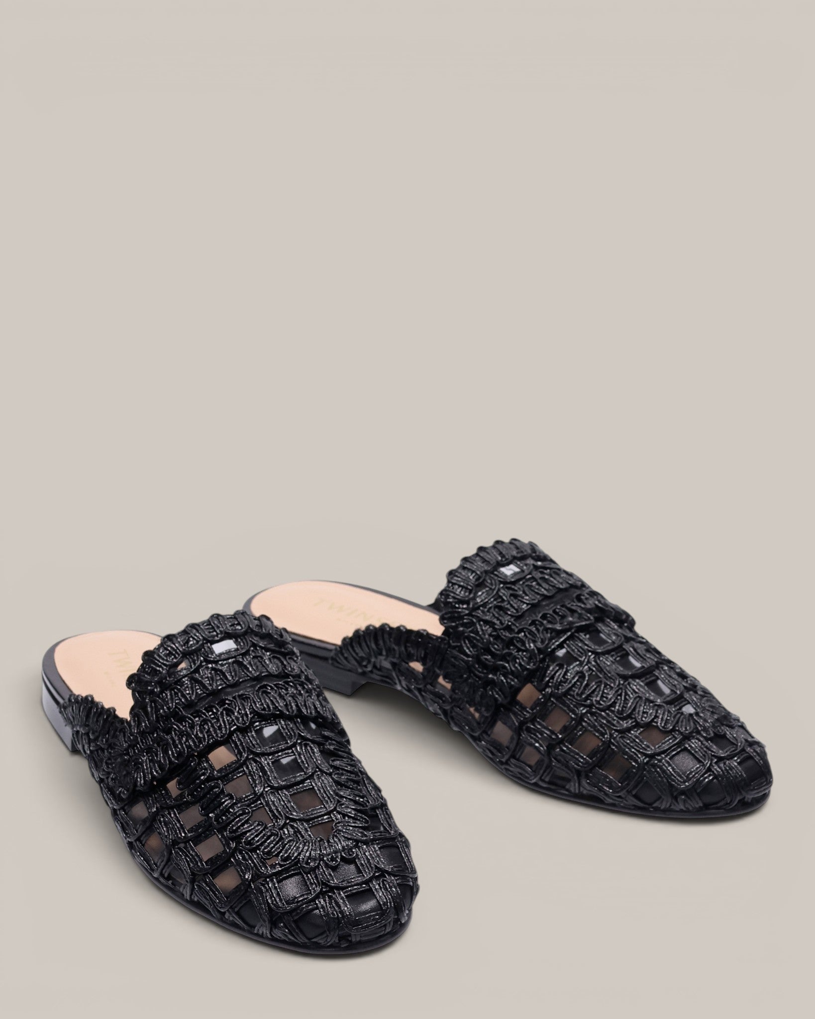 Twin Set Sabot Ricamo