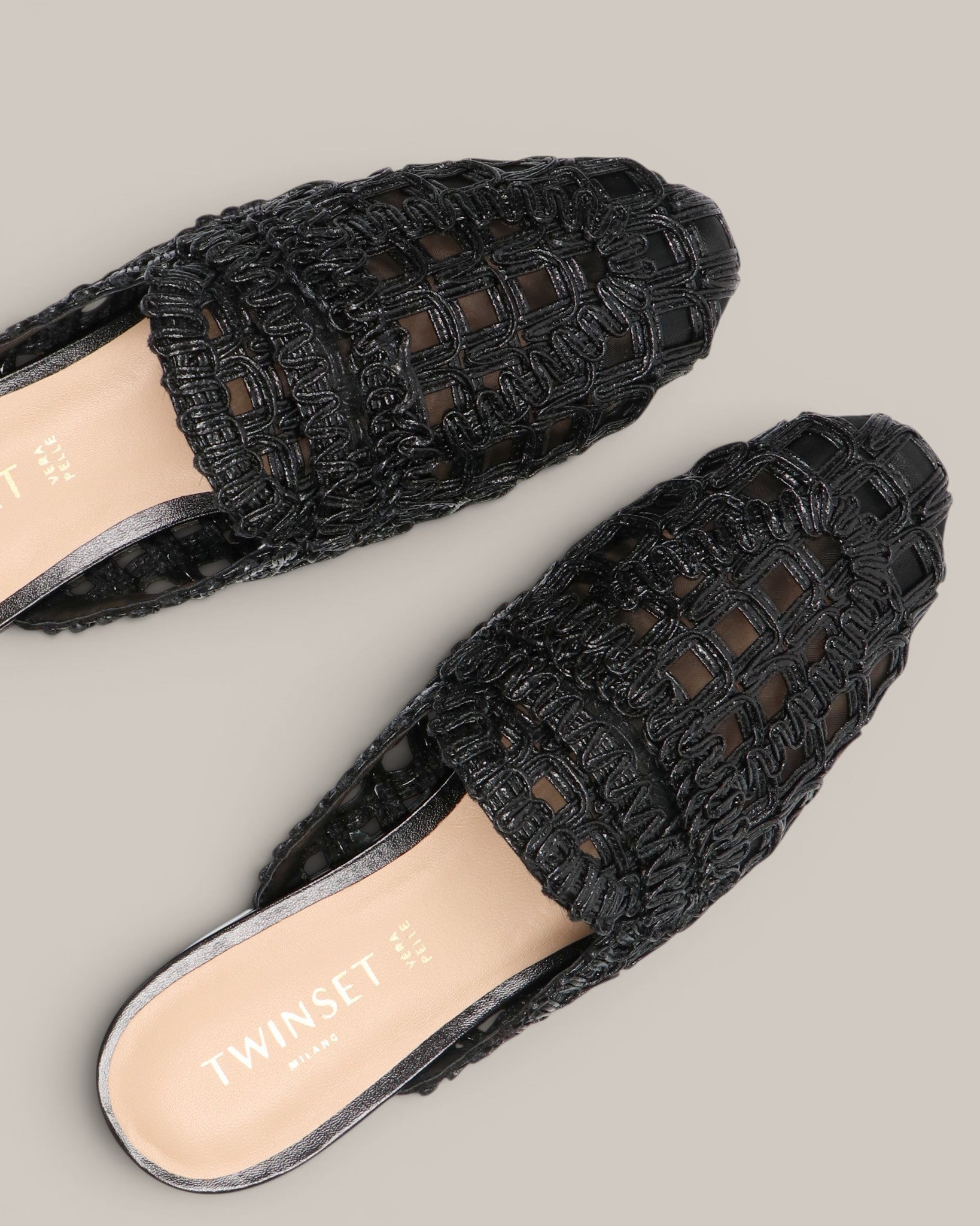 Twin Set Sabot Ricamo