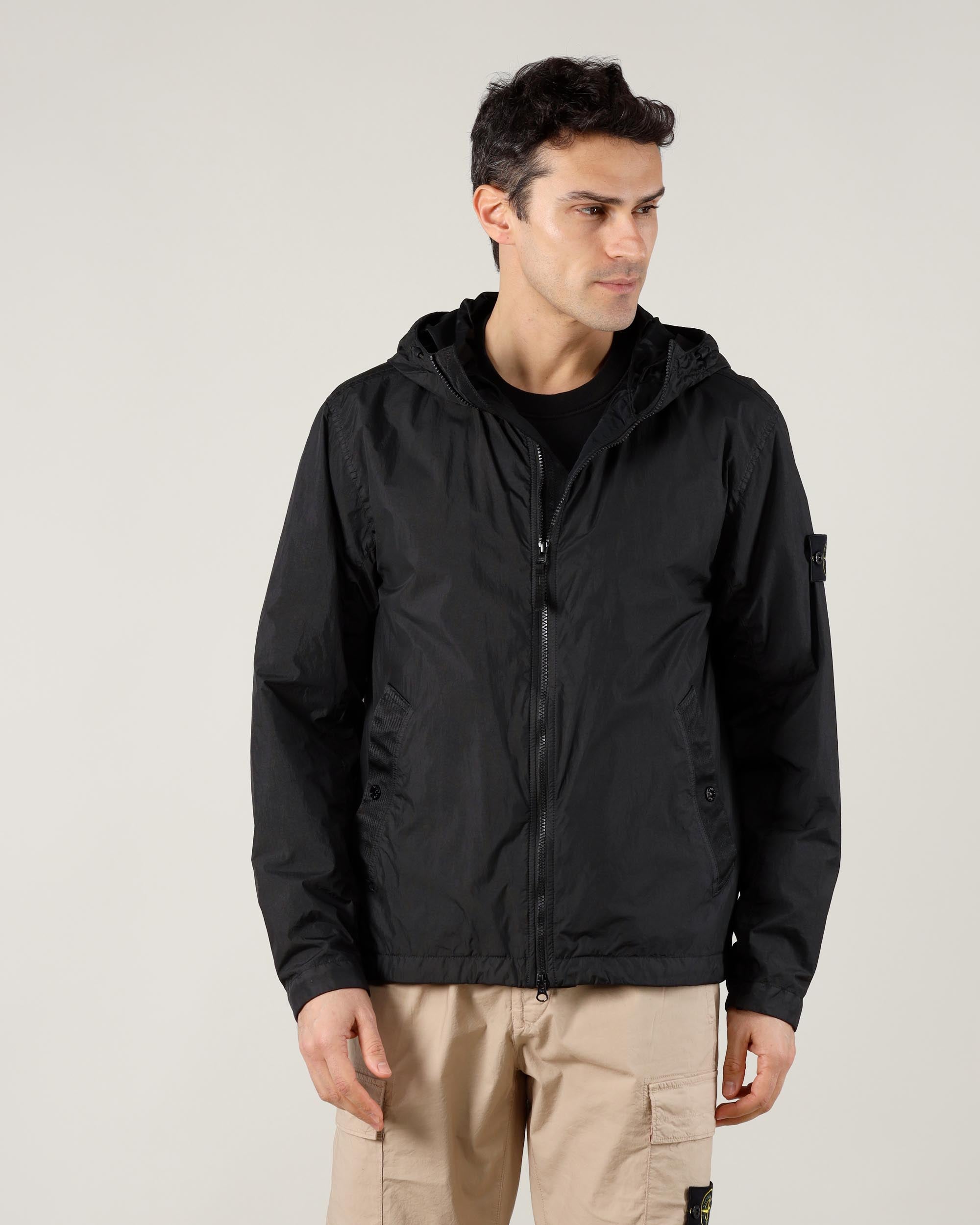 Stone Island Giubbotto con Cappuccio