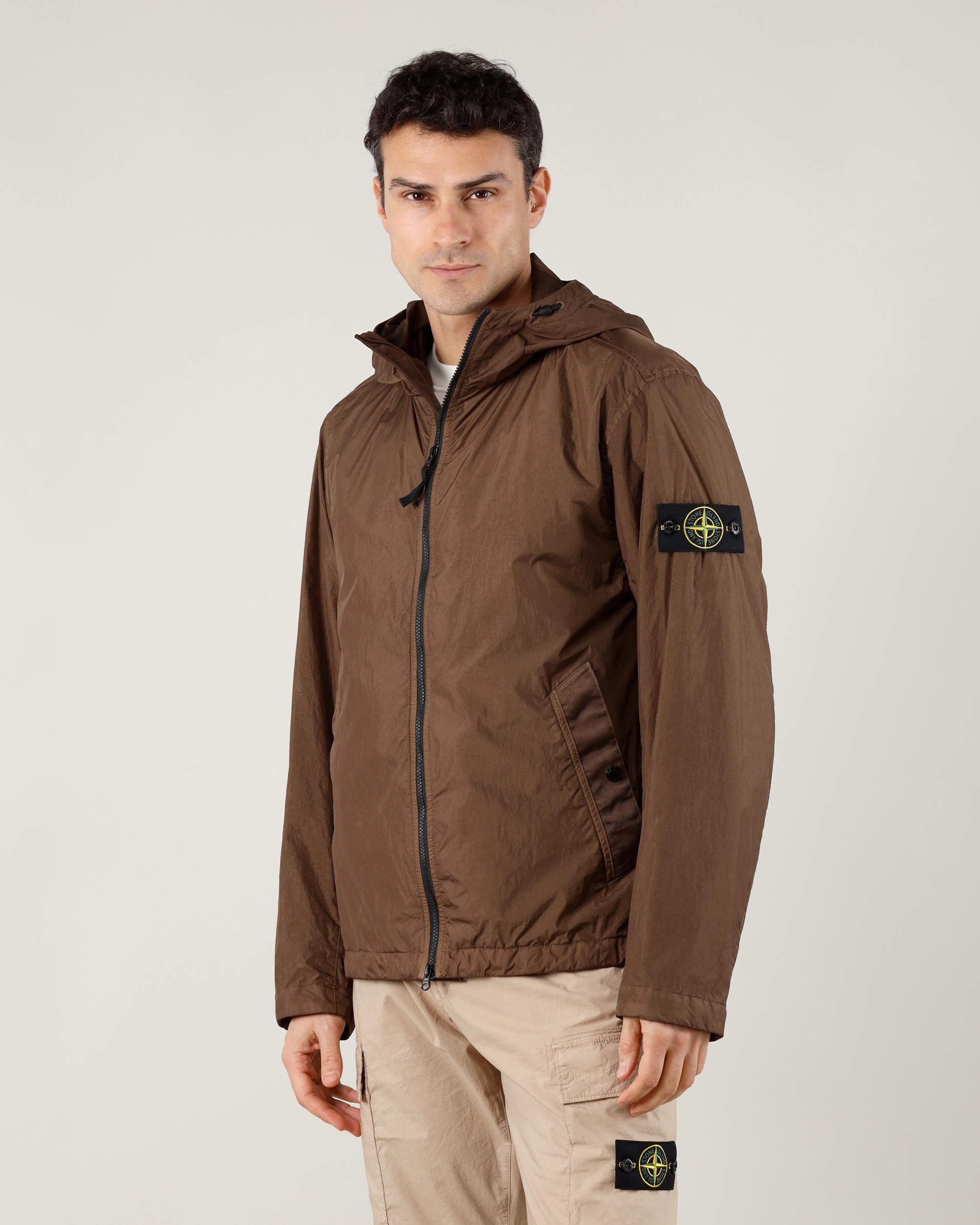 Stone Island Giubbotto con Cappuccio