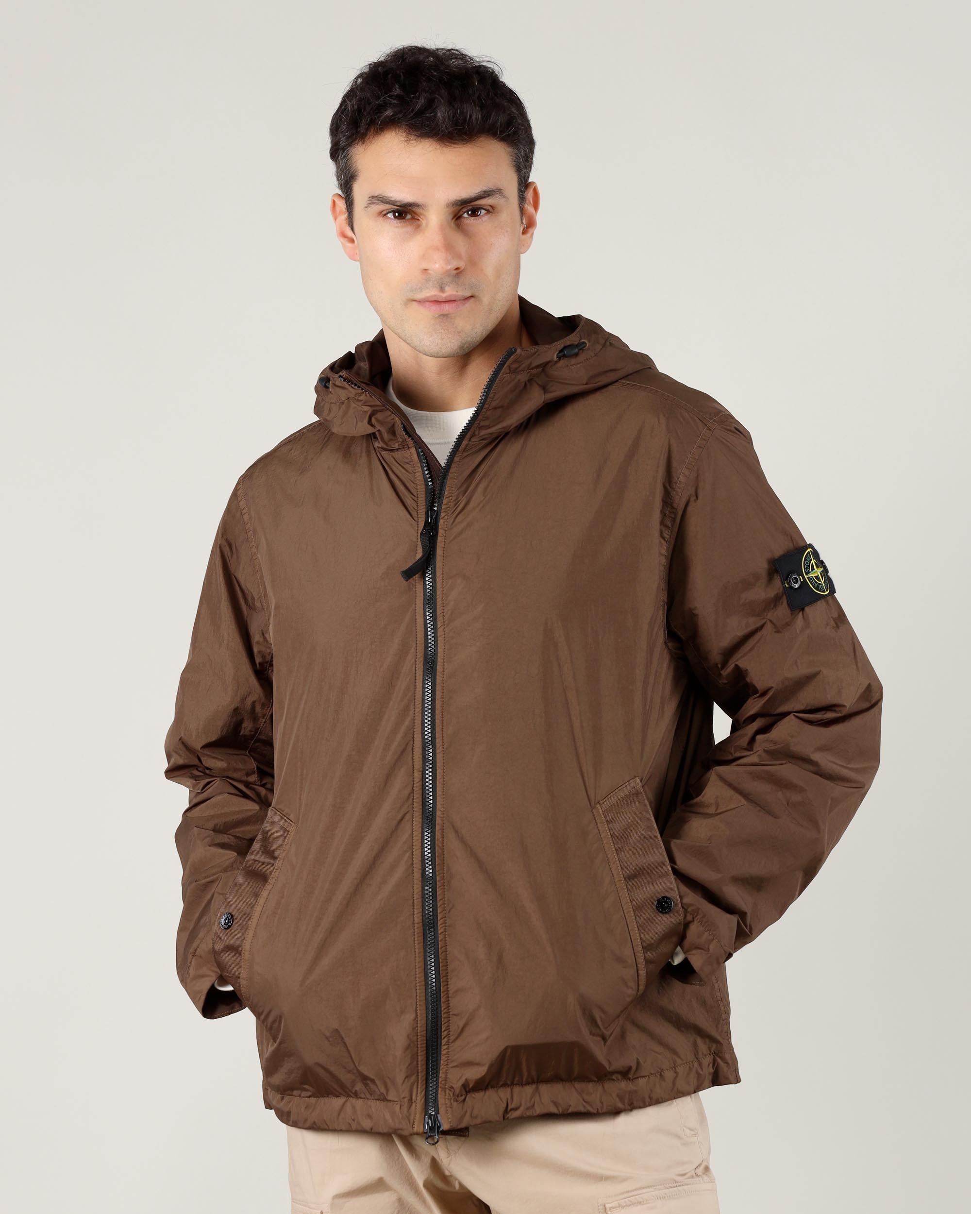 Stone Island Giubbotto con Cappuccio