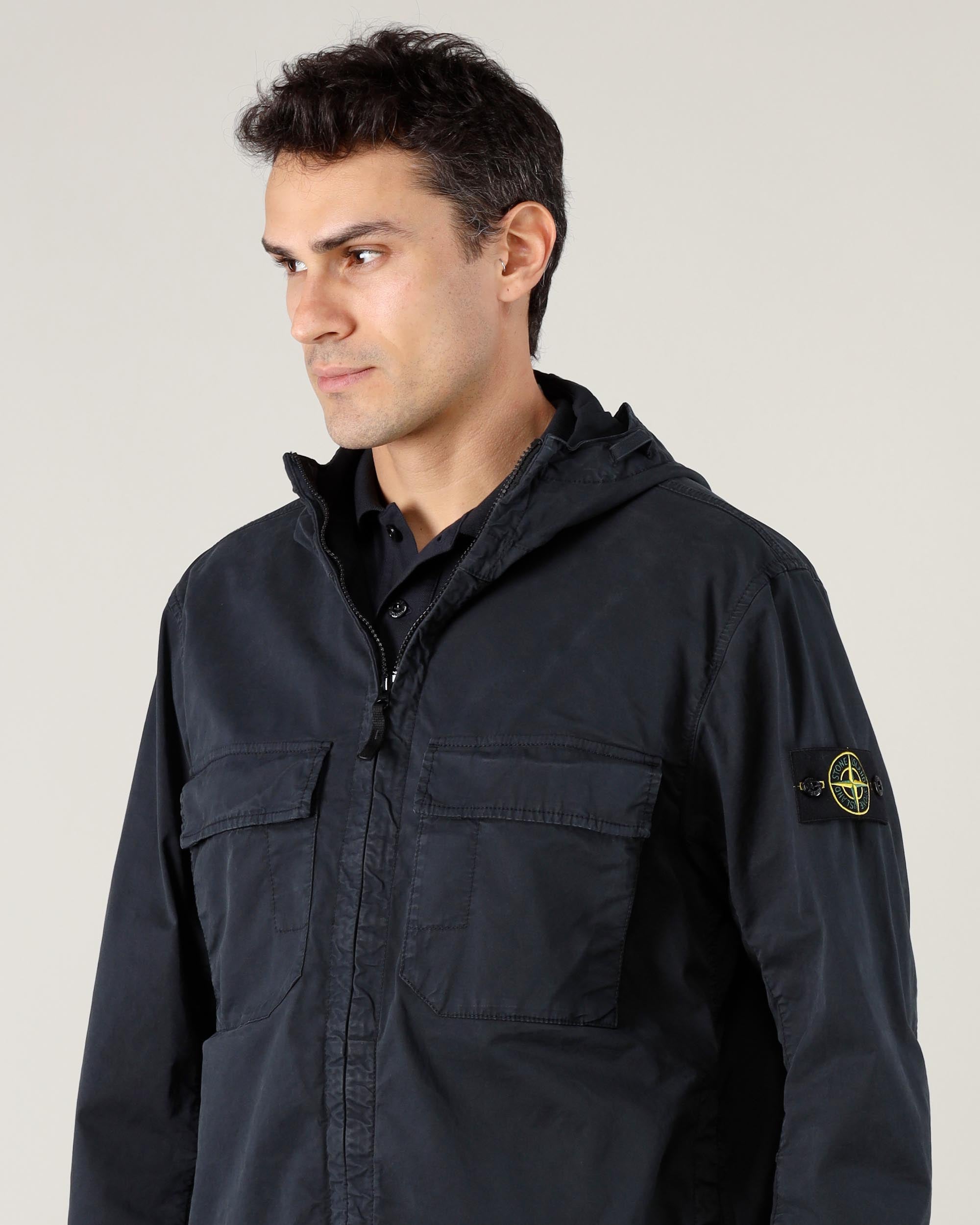 Stone Island Giubbotto con Cappuccio