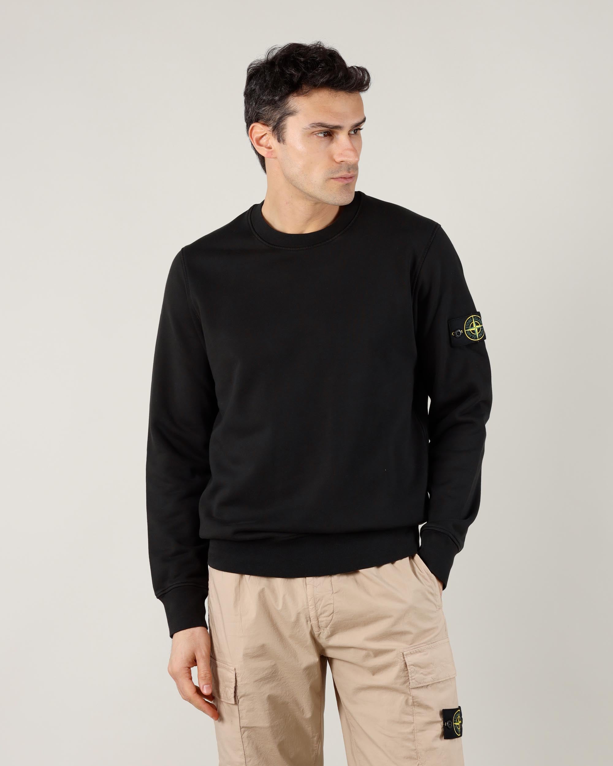 Stone Island Felpa Girocollo