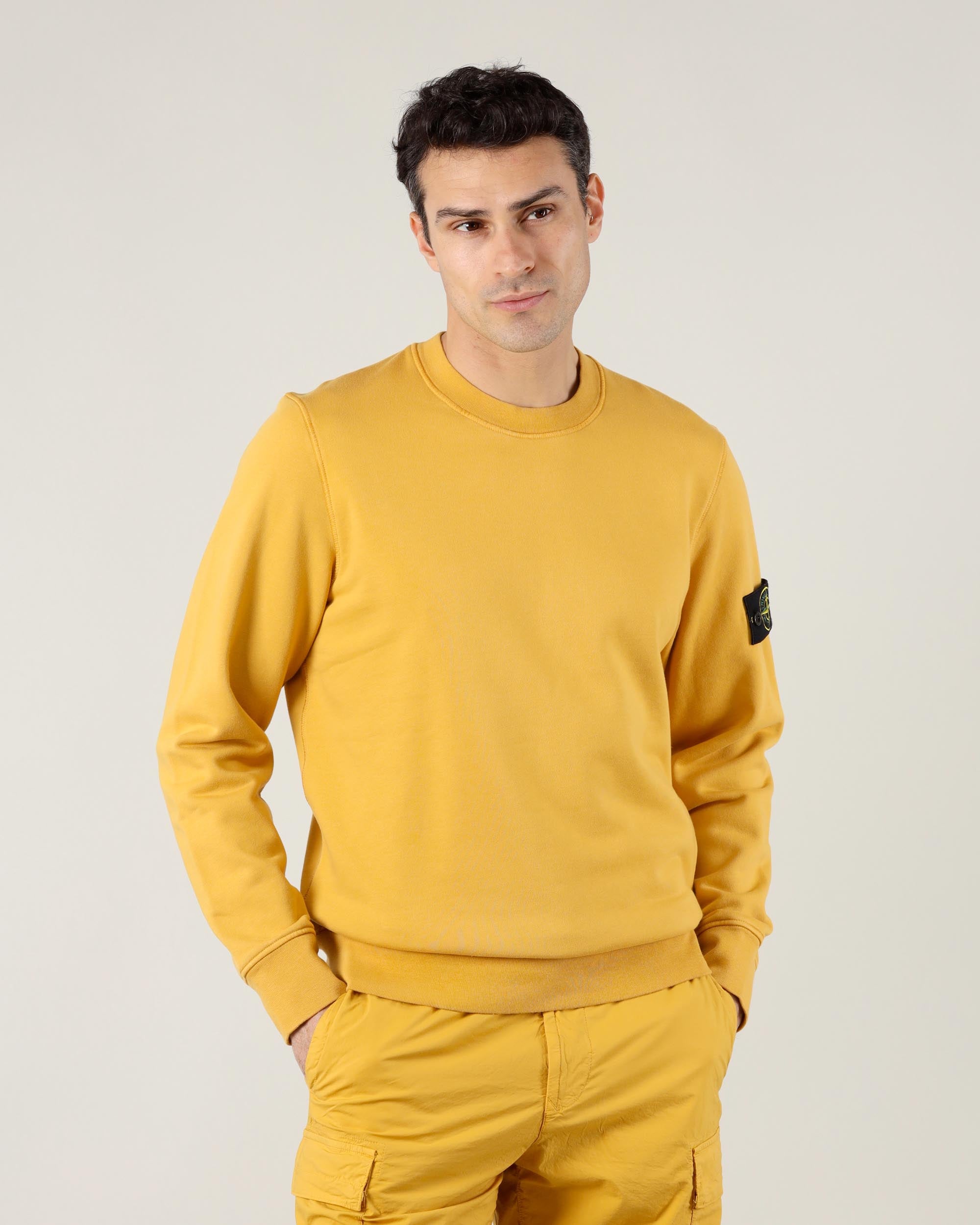 Stone Island Felpa Girocollo