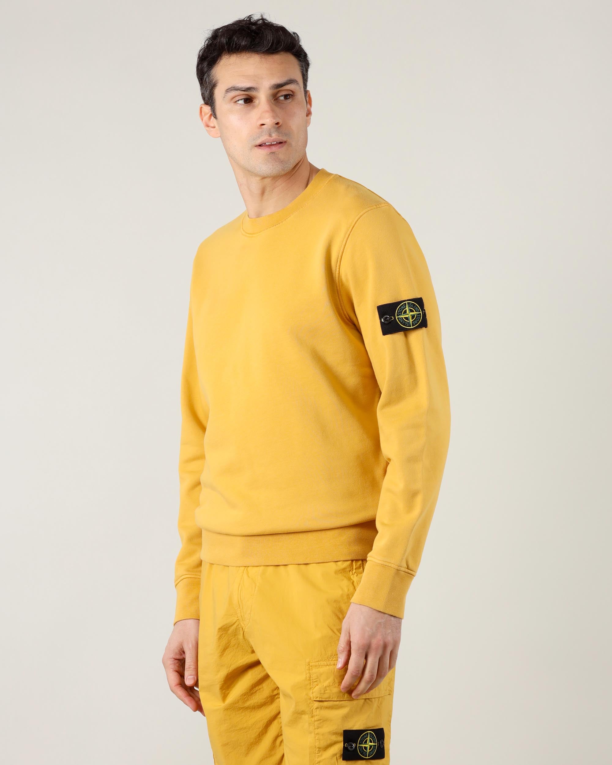 Stone Island Felpa Girocollo