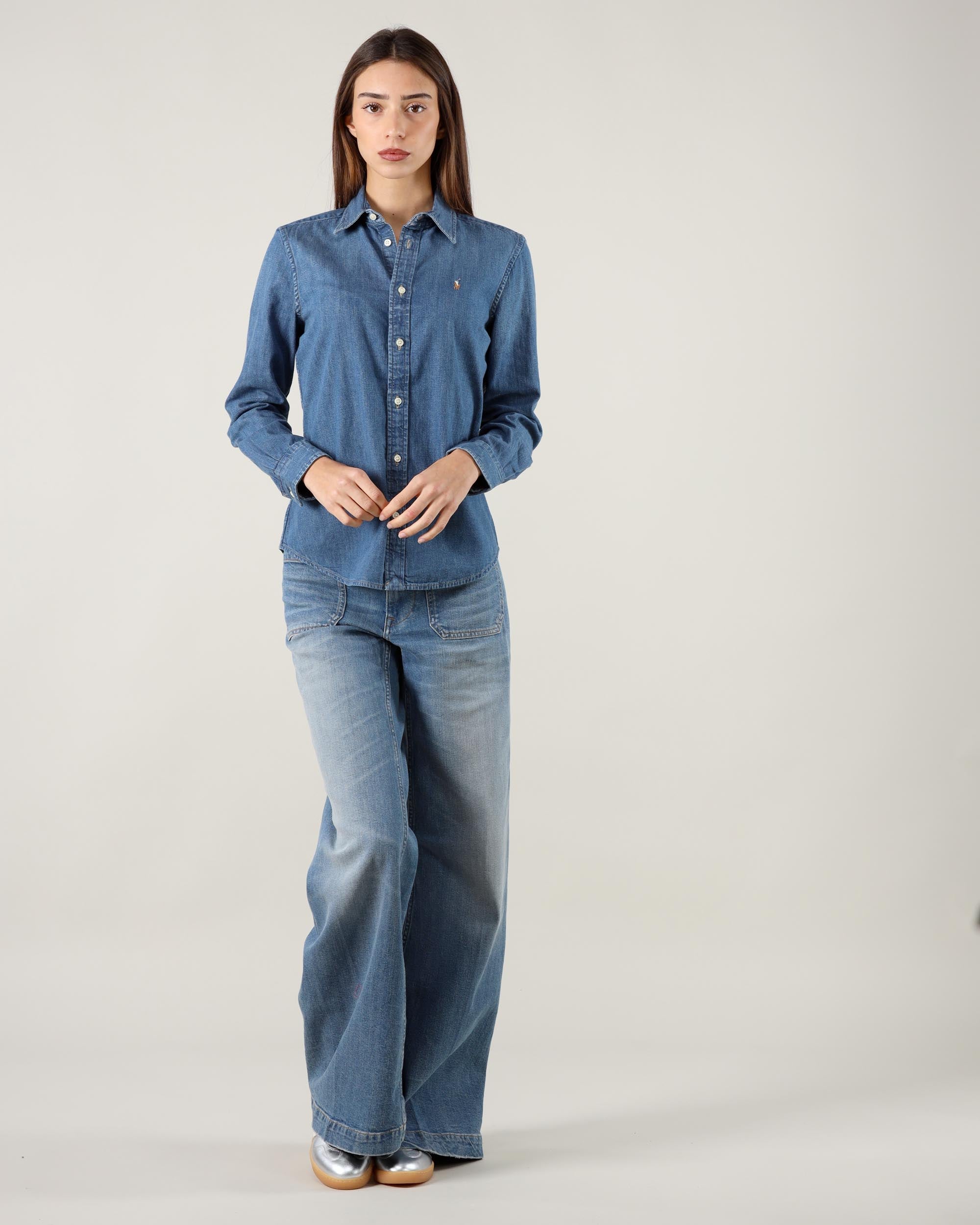 POLO RALPH LAUREN SS26 Women's denim shirt