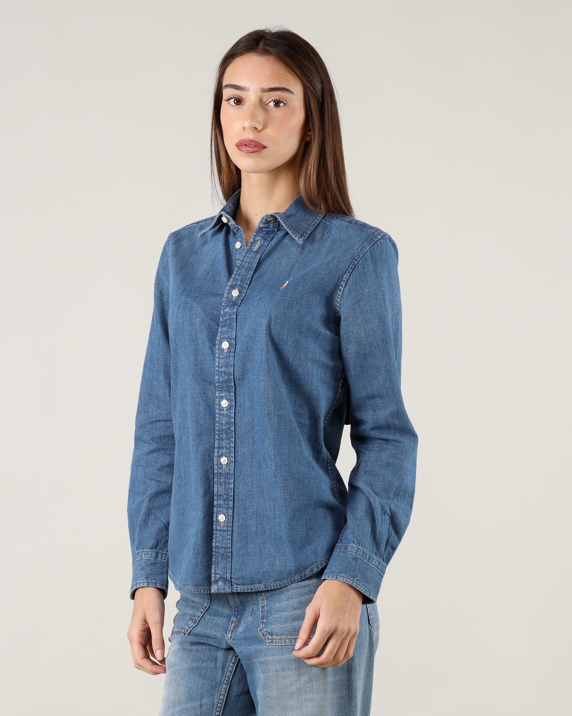 POLO RALPH LAUREN SS26 Women's denim shirt