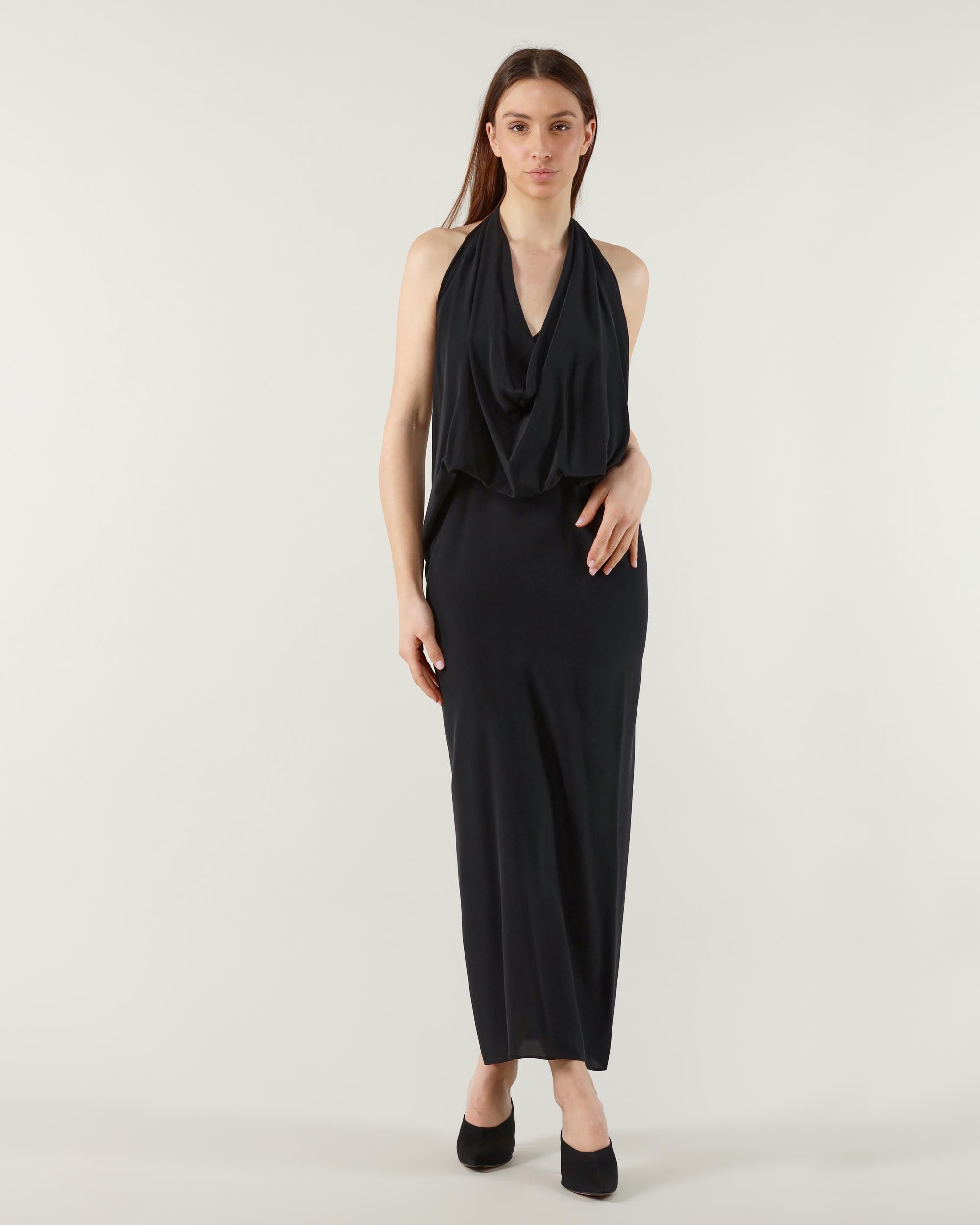 Alysi Abito Seta Mano Sale Halter