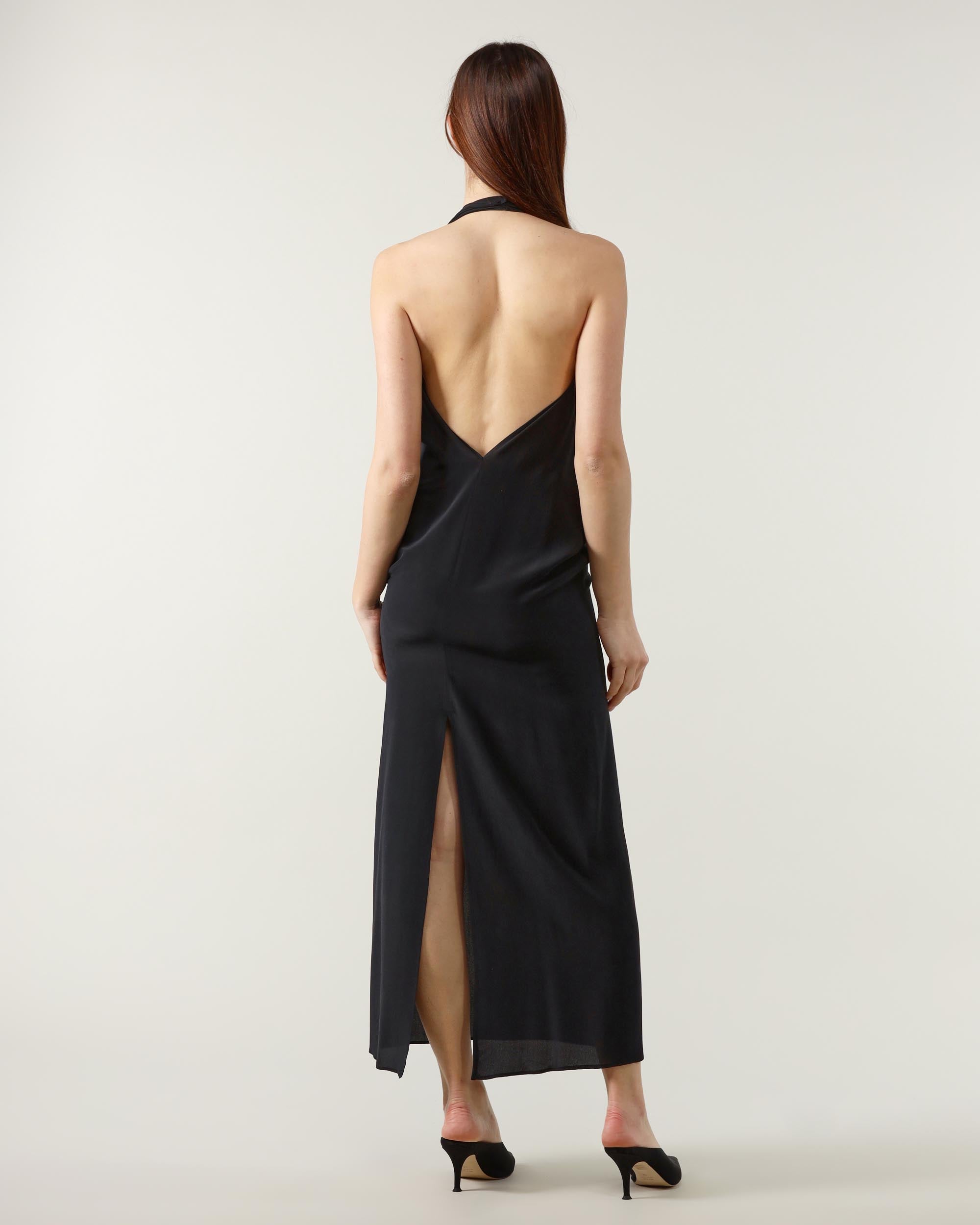 Alysi Abito Seta Mano Sale Halter