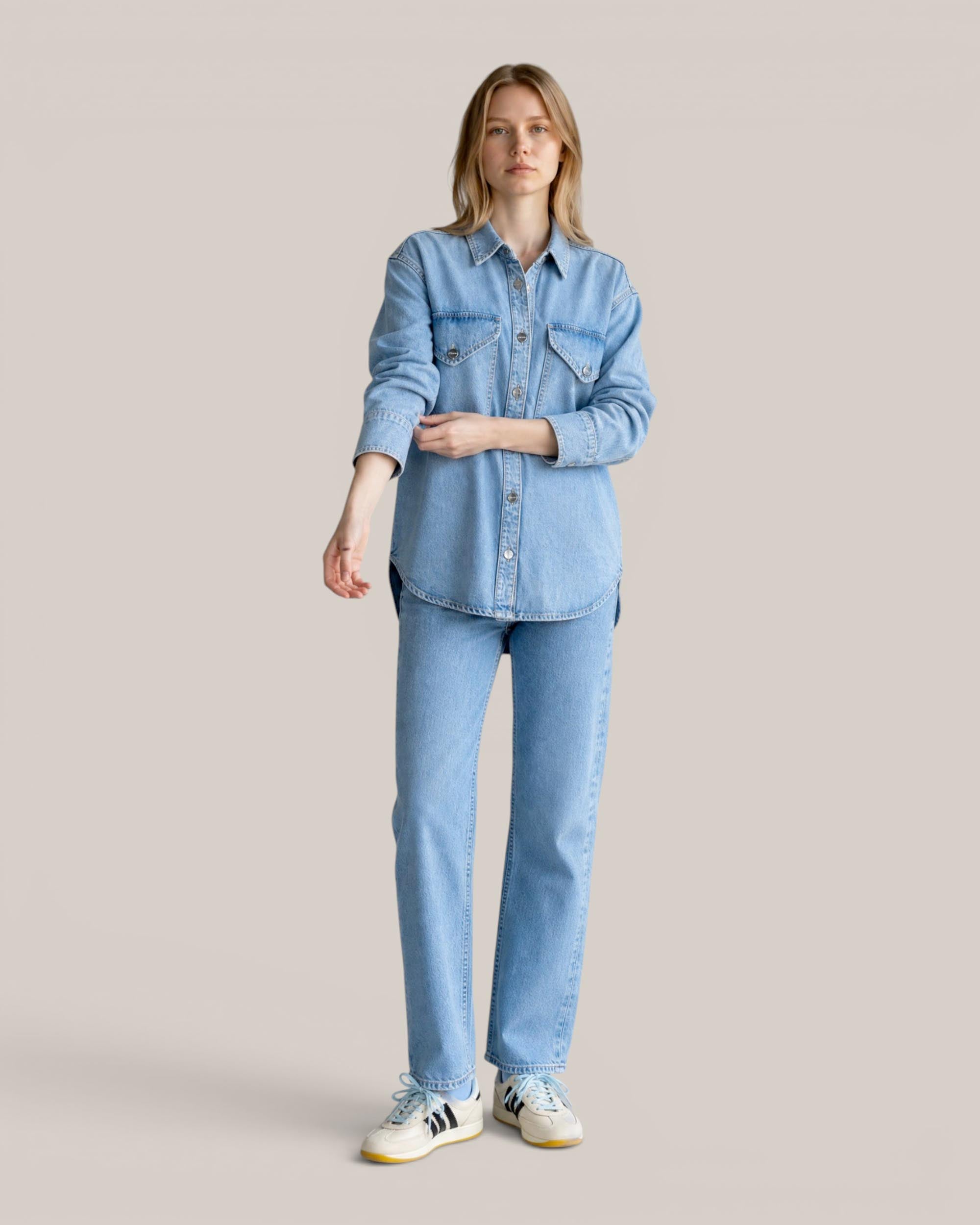 Dondup Camicia Over Denim