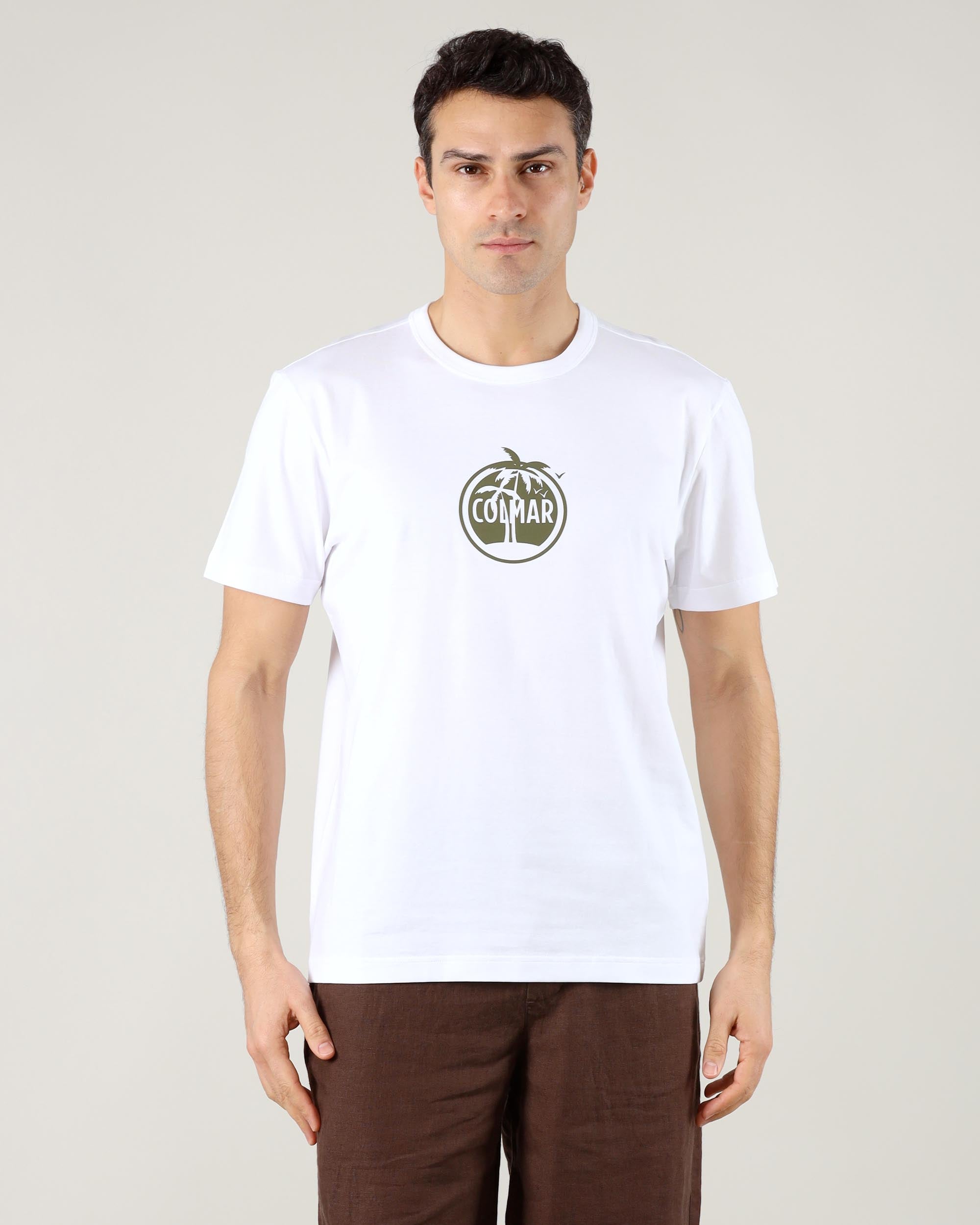 Colmar Originals T-Shirt Cotone Stampa sul Petto